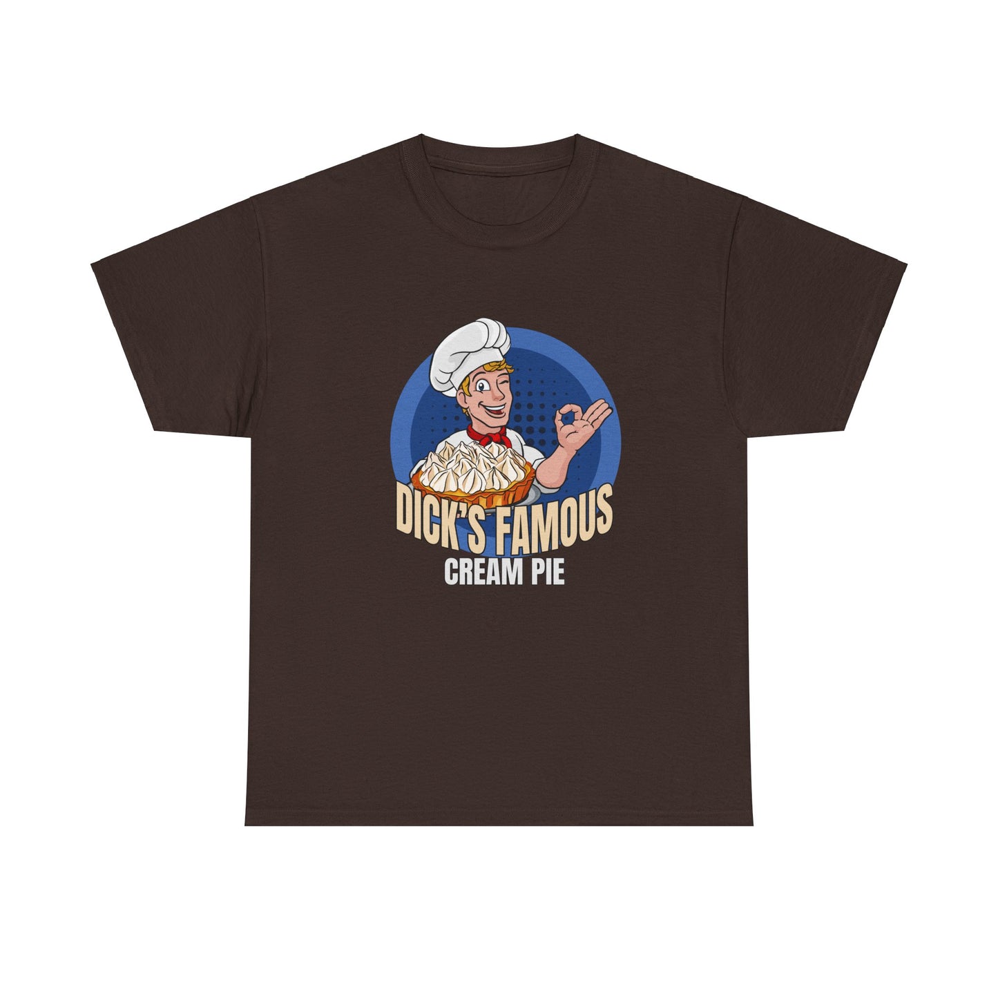 Dick's Famous Cream Pie - Unisex Heavy Cotton Tee