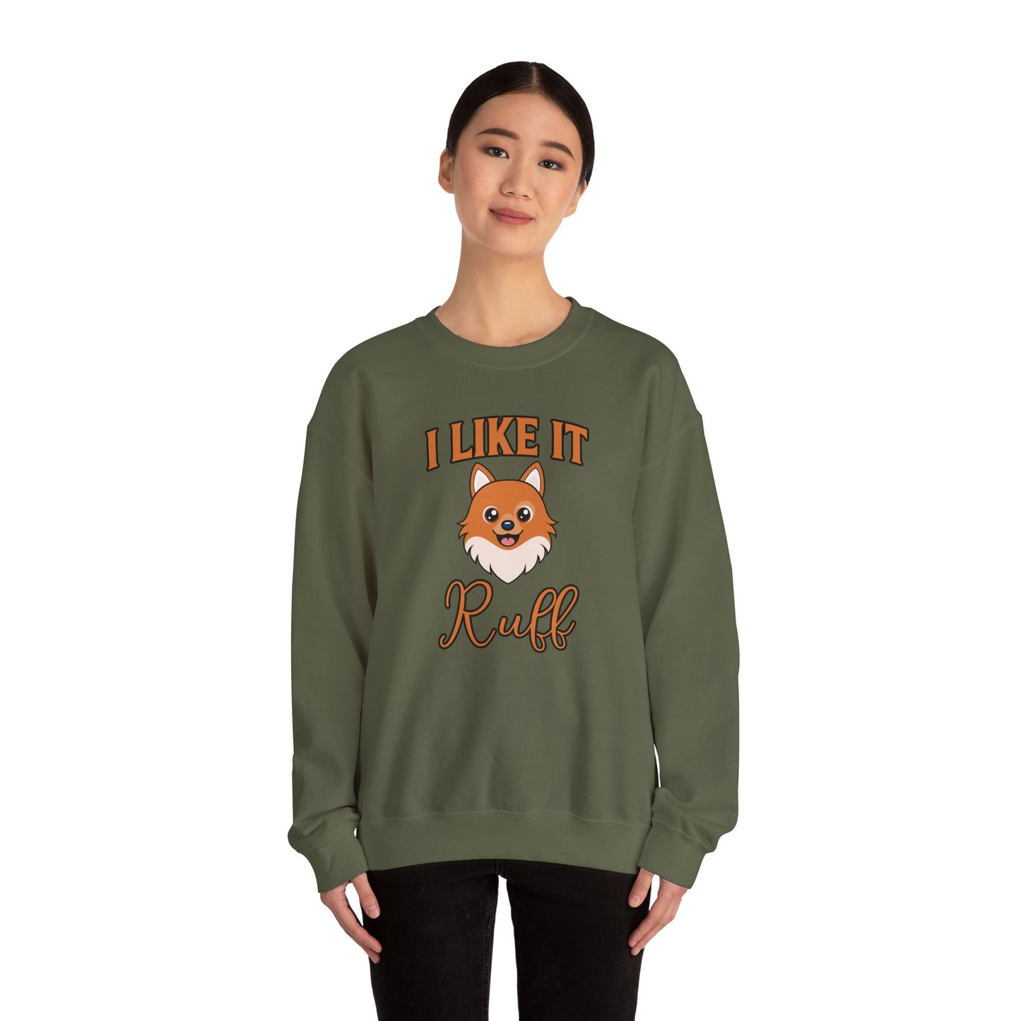 I Like It Ruff - Unisex Heavy Blend™ Crewneck Sweatshirt