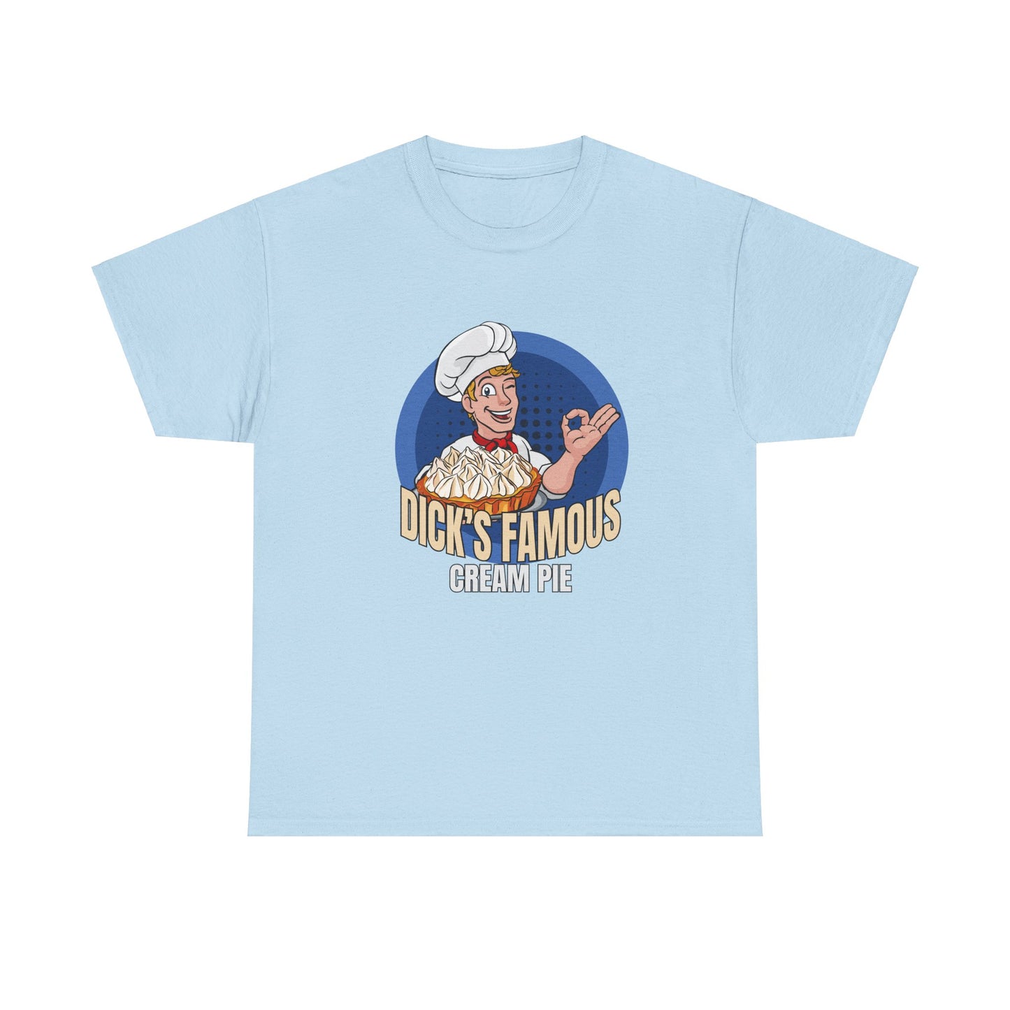 Dick's Famous Cream Pie - Unisex Heavy Cotton Tee