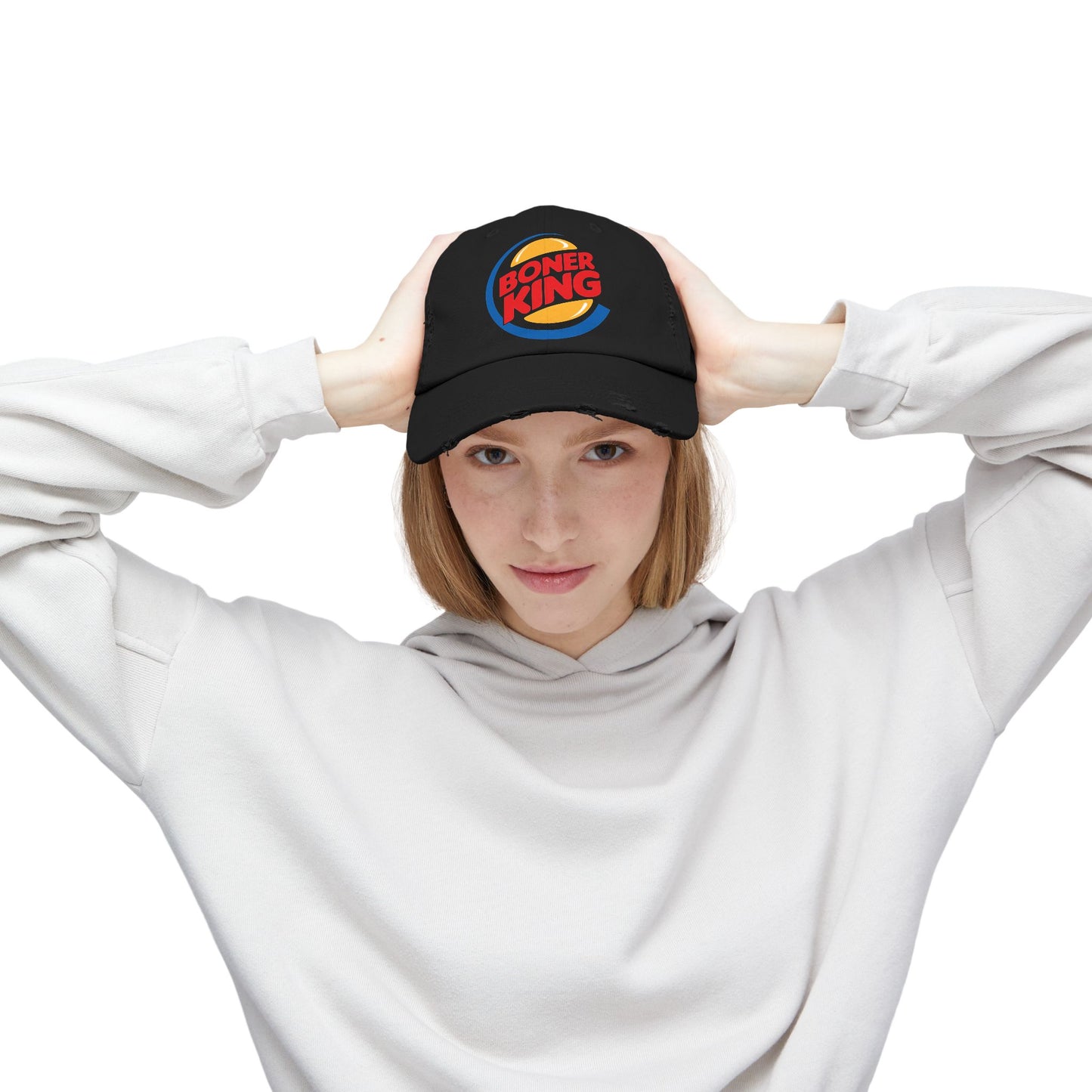 Boner King - Unisex Distressed Cap
