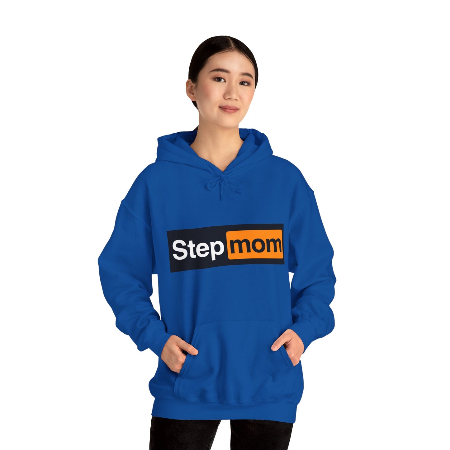 Step Mom - Funny Unisex Heavy Blend Hoodie