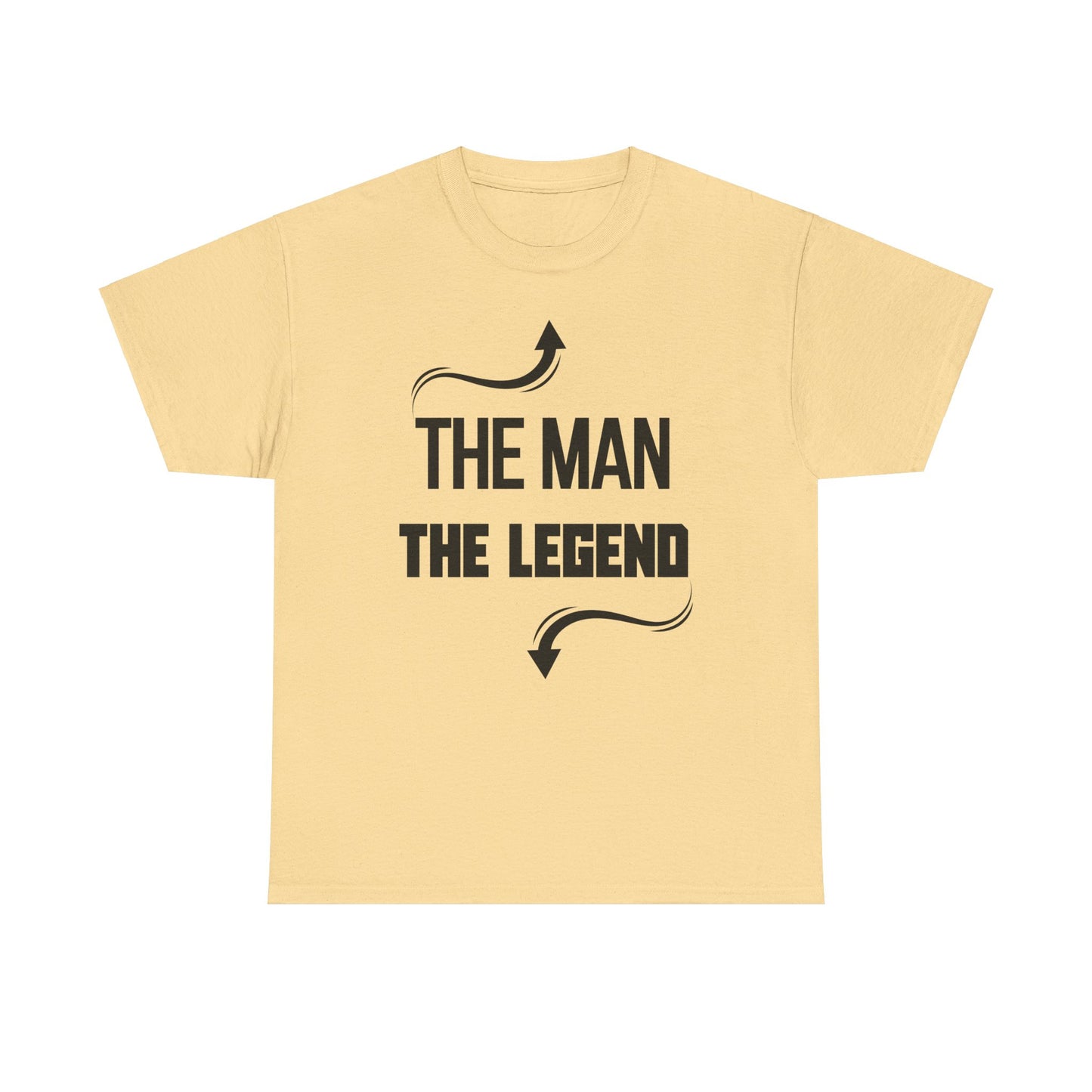The Man The Legend - Funny Unisex Heavy Cotton Tee
