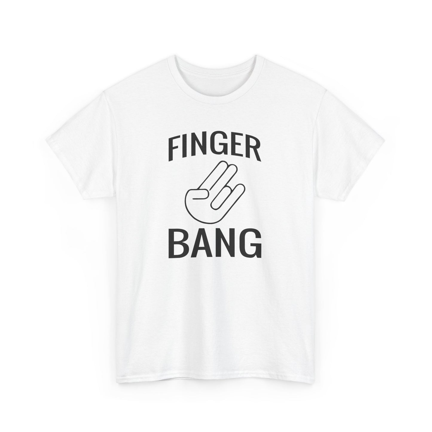 Finger Bang - Unisex Heavy Cotton Tee