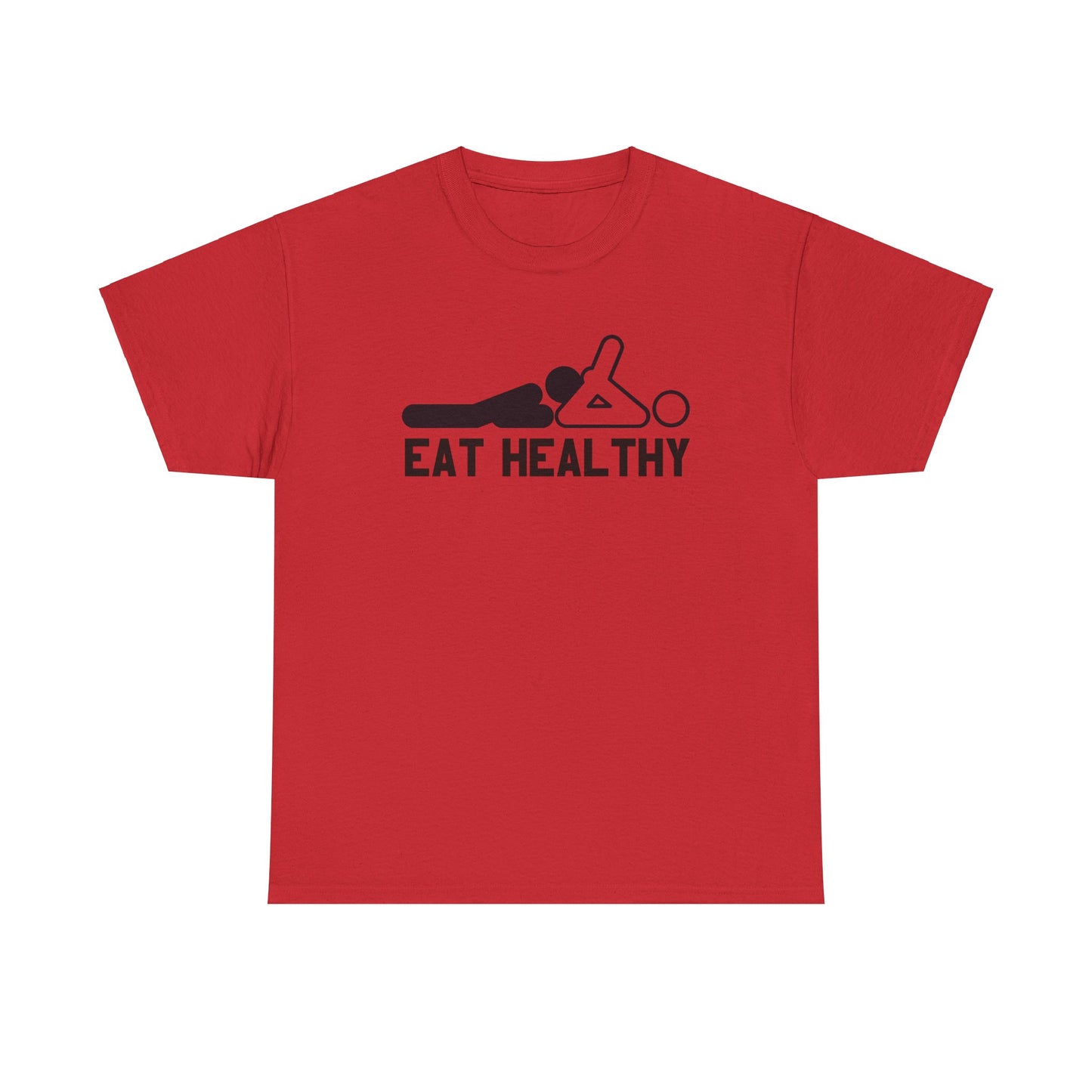 Eat Healthy - Unisex Heavy Cotton Tee