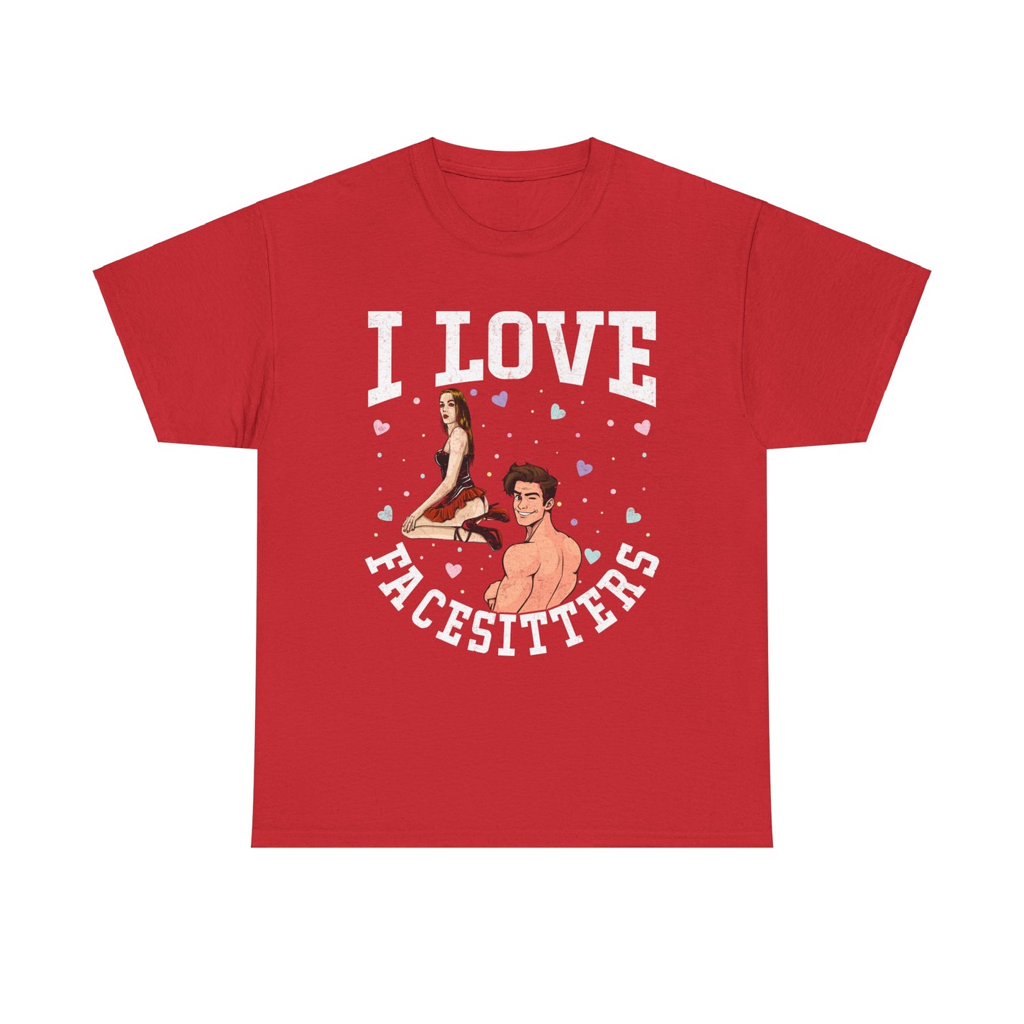 I Love Facesitters - Unisex Heavy Cotton Tee