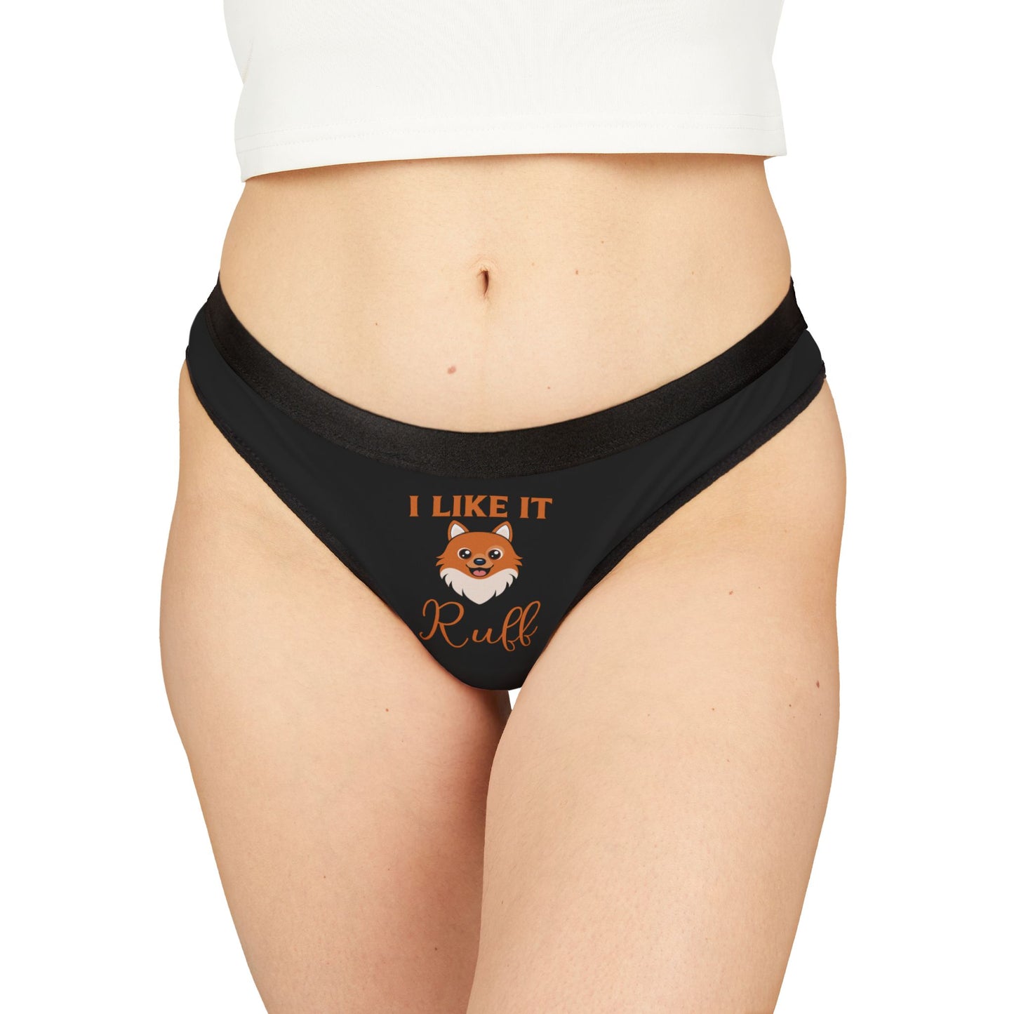 I Like It Ruff - Women's Thongs (AOP)