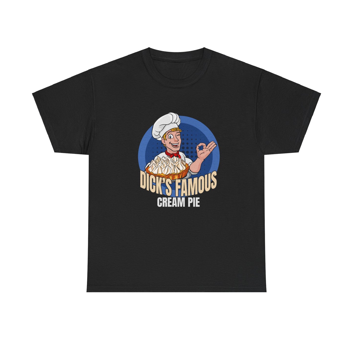 Dick's Famous Cream Pie - Unisex Heavy Cotton Tee