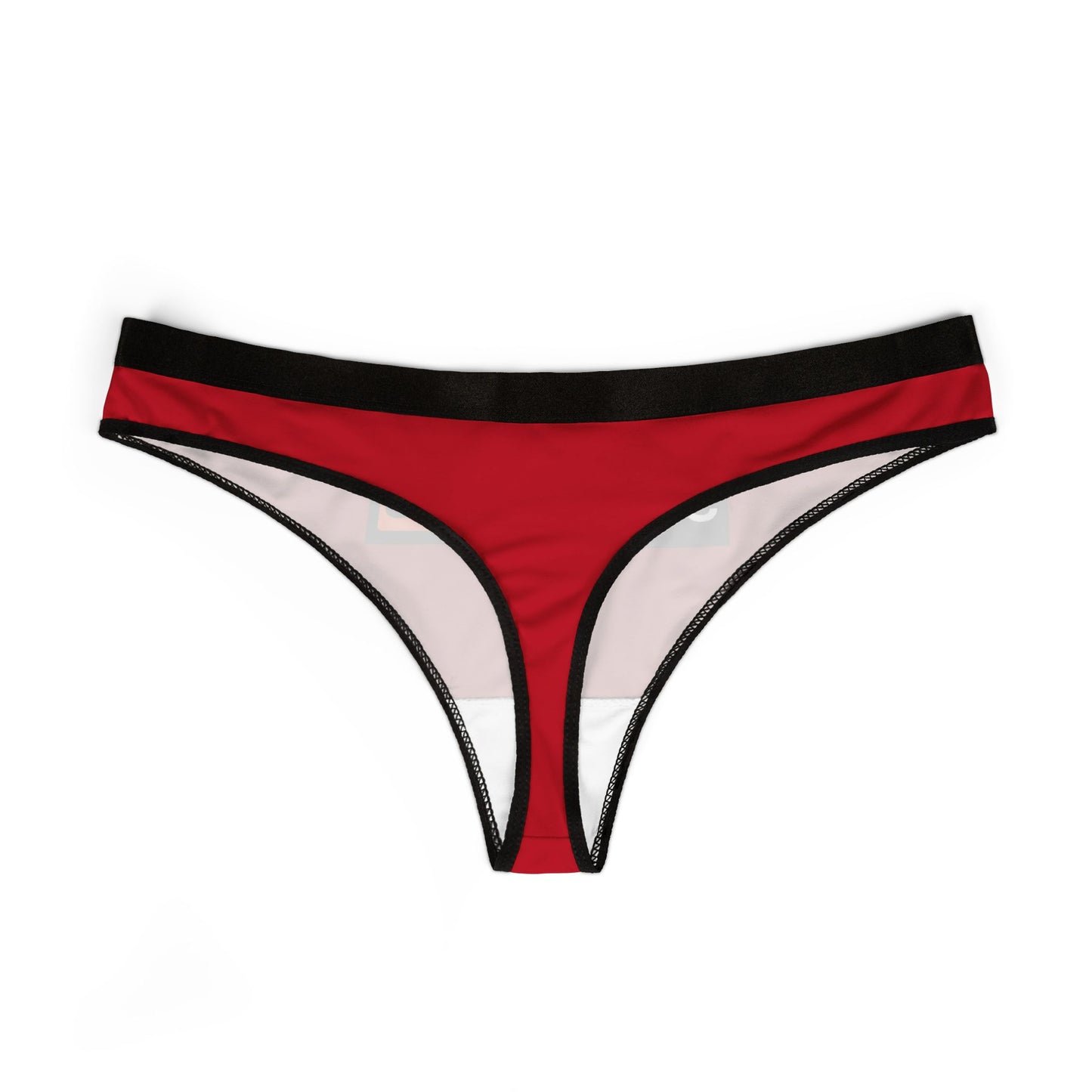 Send Dudes - Red - Women's Thongs (AOP)