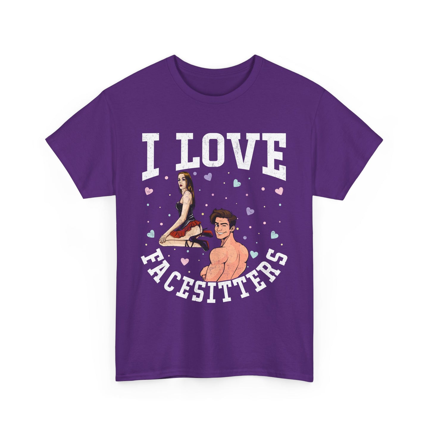 I Love Facesitters - Unisex Heavy Cotton Tee