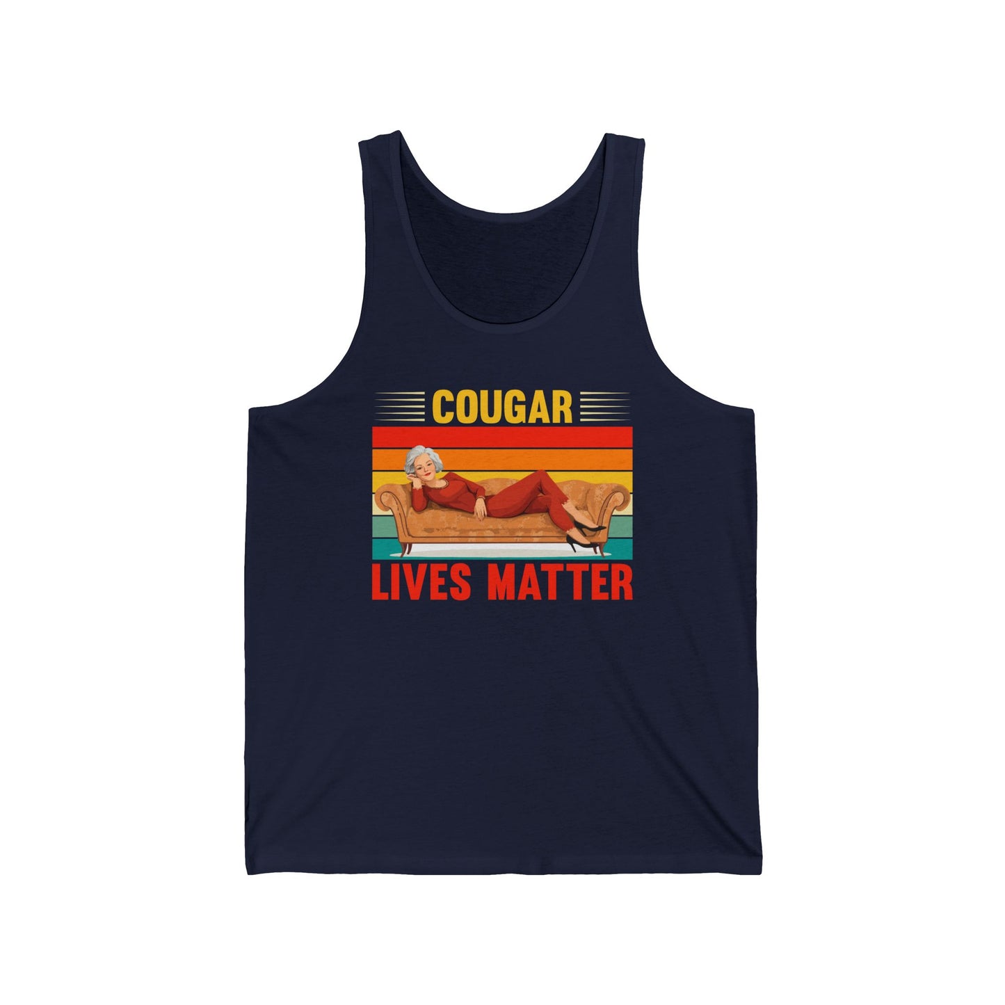 Cougar Lives Matter - Unisex Jersey Tank