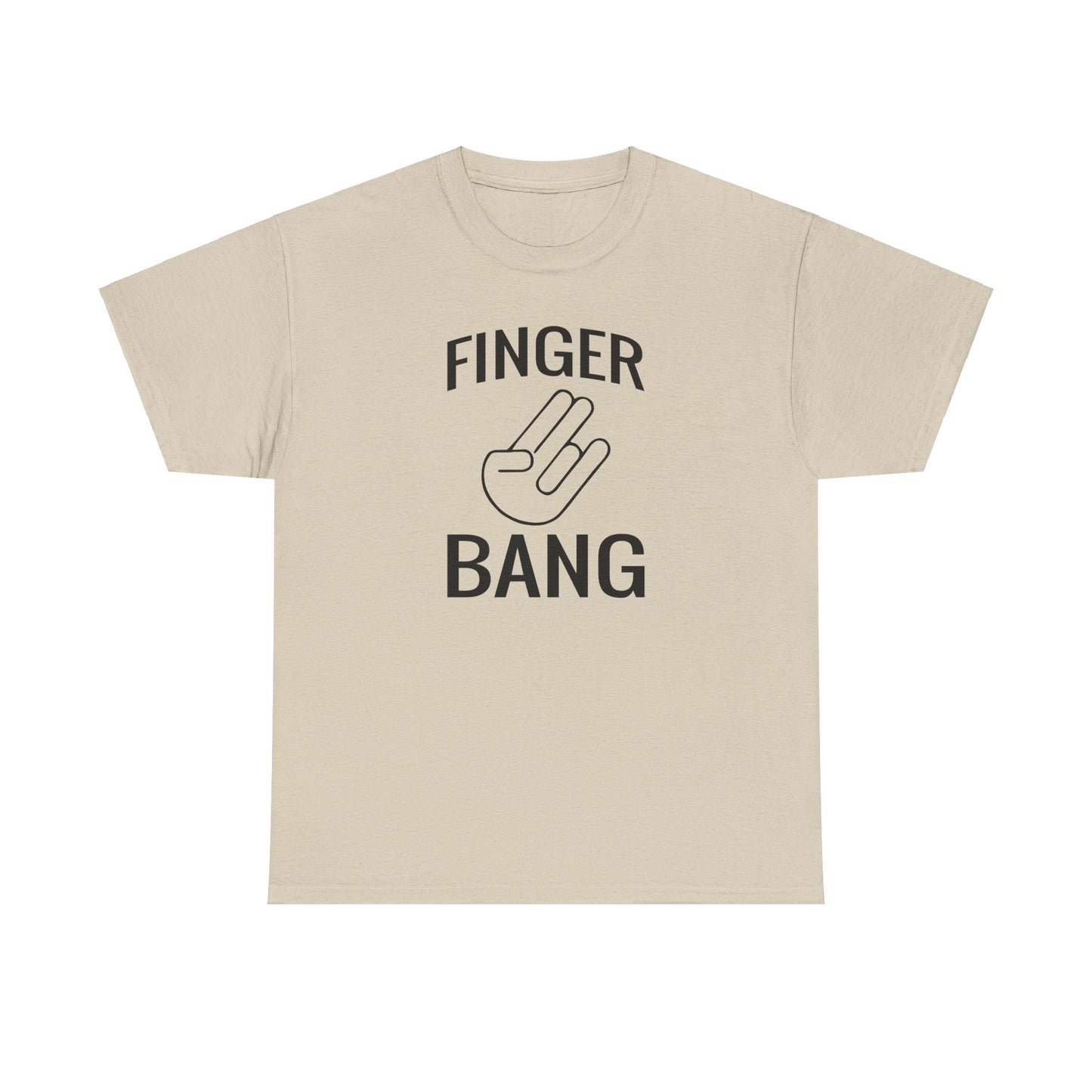 Finger Bang - Unisex Heavy Cotton Tee