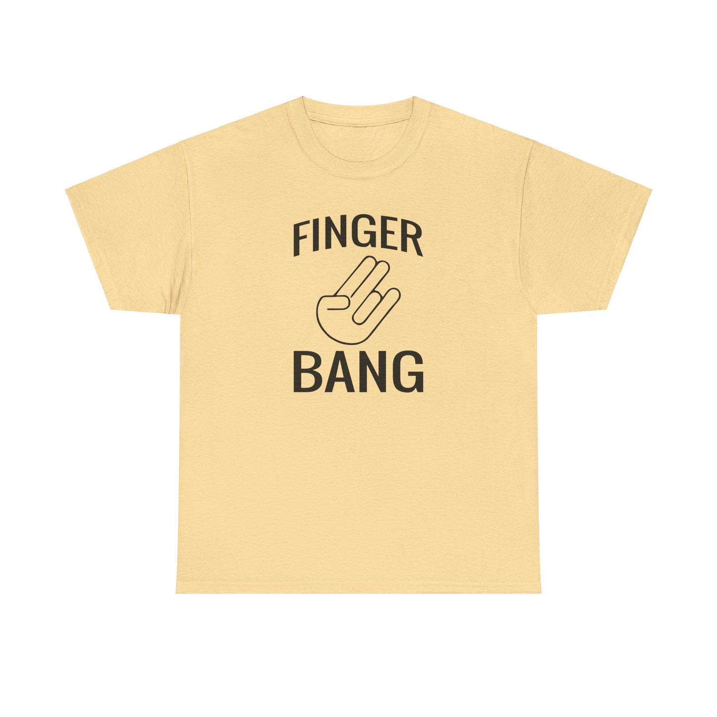 Finger Bang - Unisex Heavy Cotton Tee