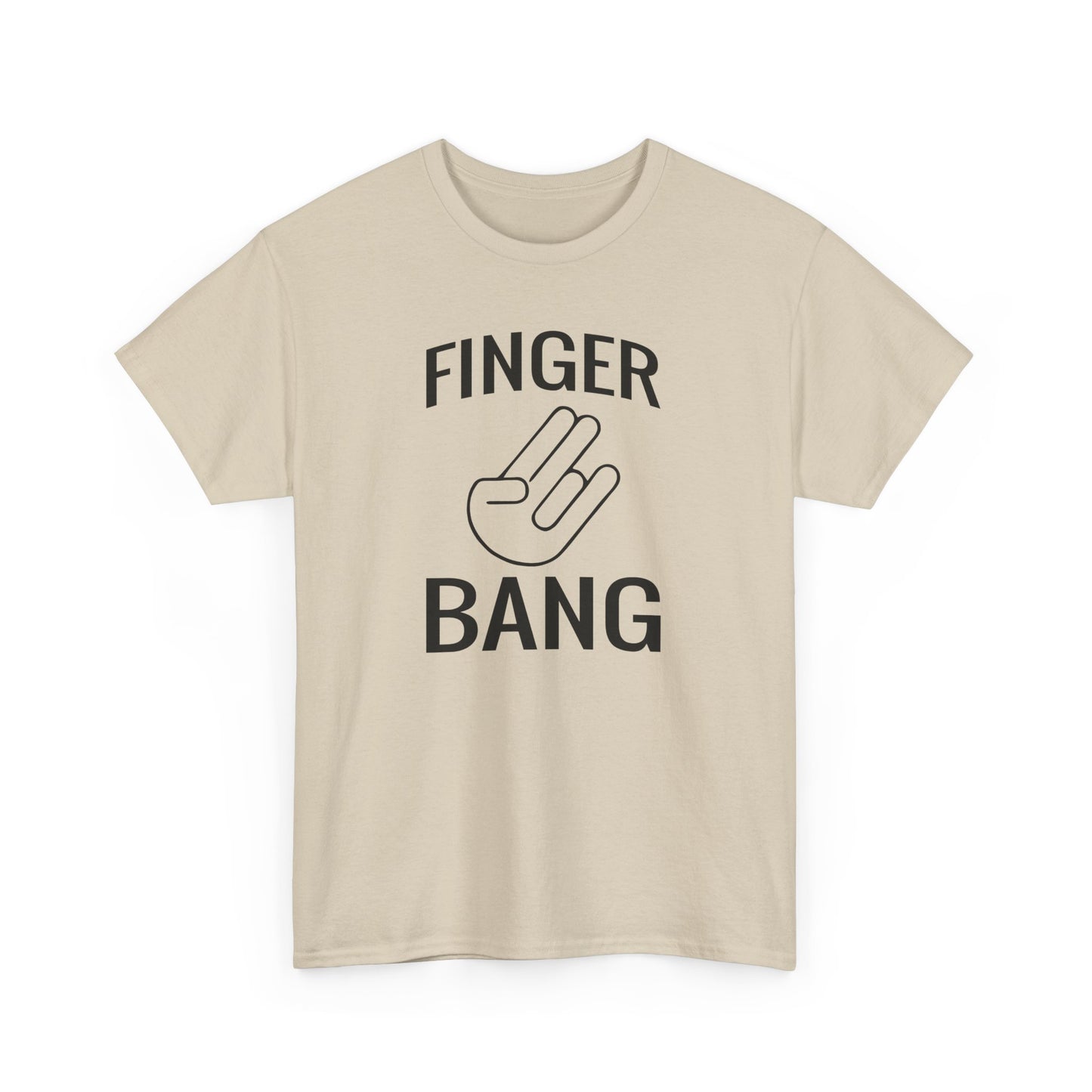 Finger Bang - Unisex Heavy Cotton Tee