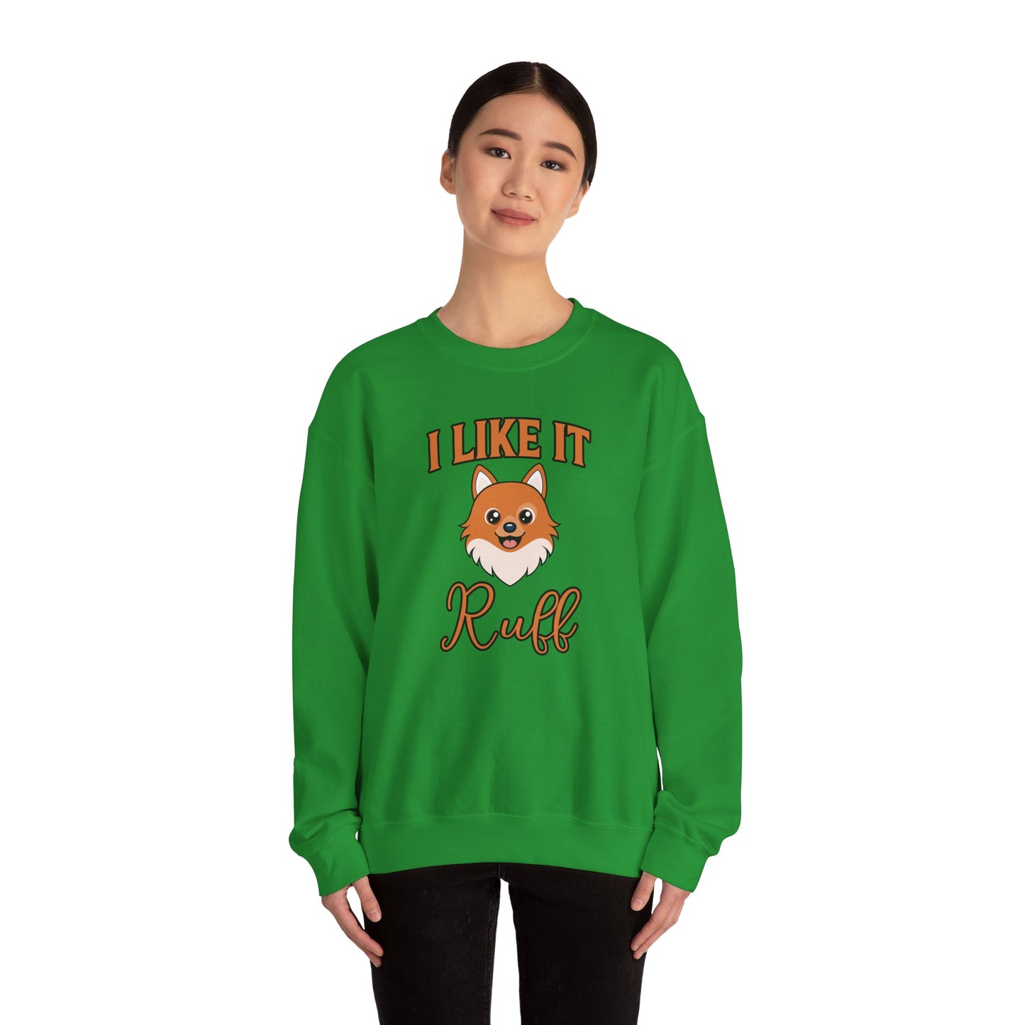 I Like It Ruff - Unisex Heavy Blend™ Crewneck Sweatshirt