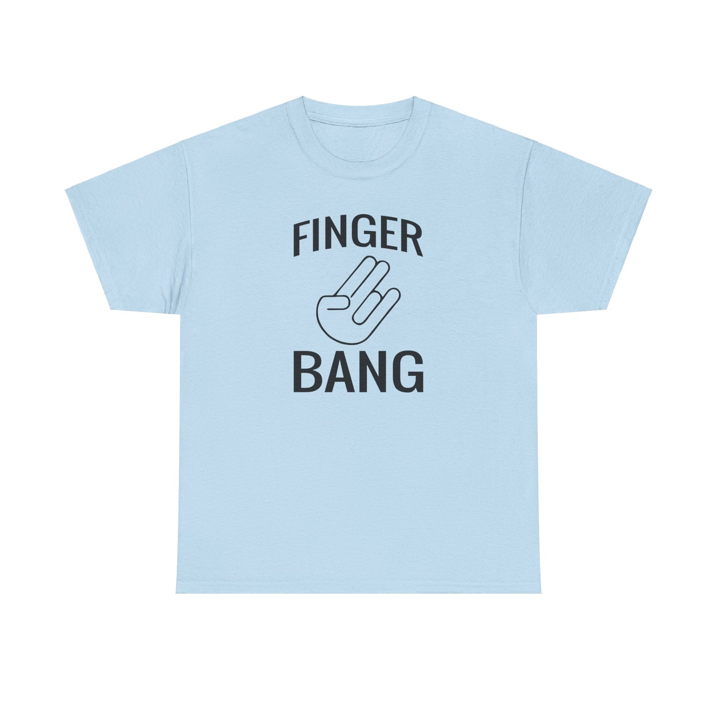 Finger Bang - Unisex Heavy Cotton Tee
