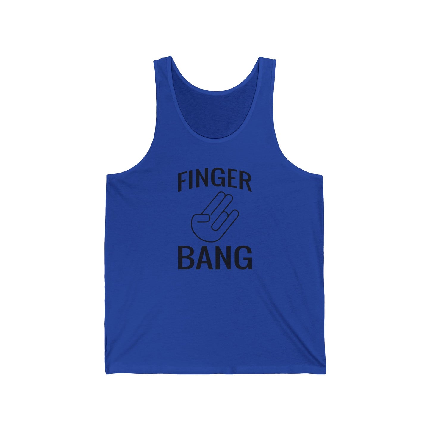 Finger Bang - Unisex Jersey Tank