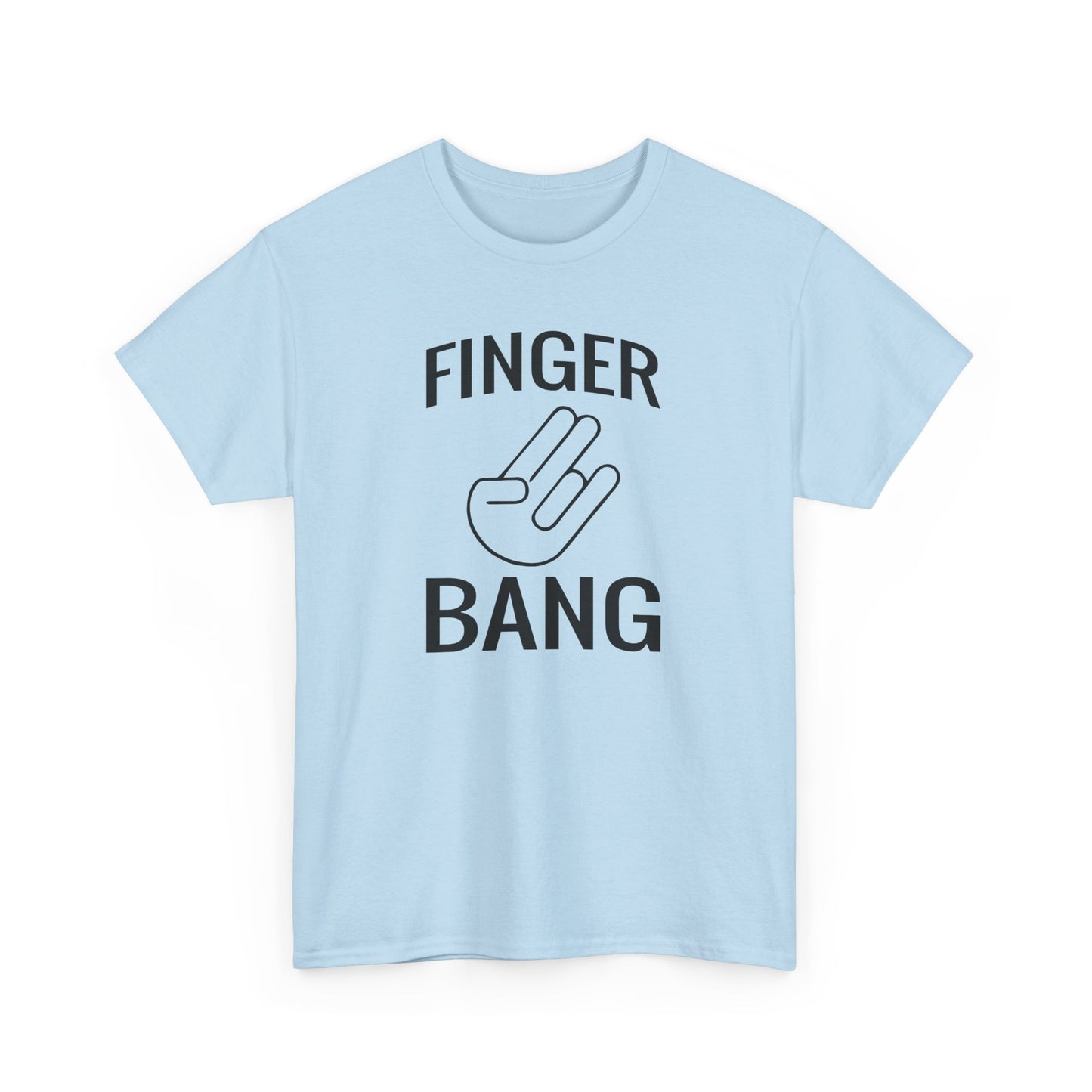 Finger Bang - Unisex Heavy Cotton Tee