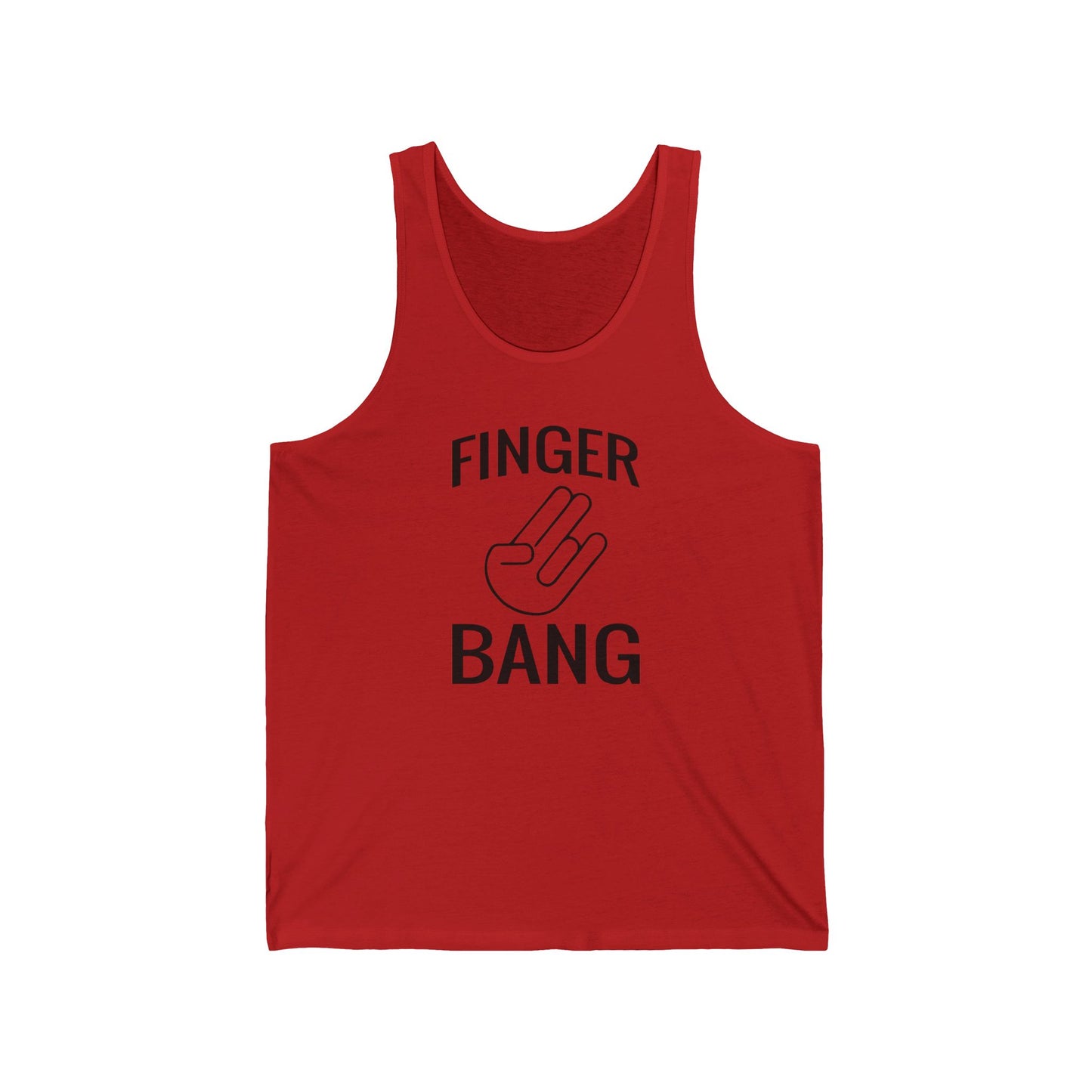 Finger Bang - Unisex Jersey Tank