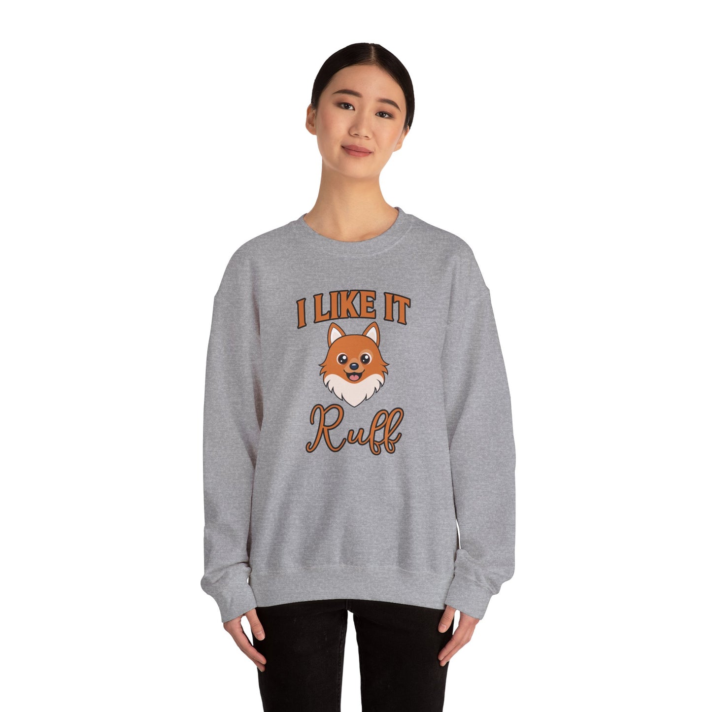 I Like It Ruff - Unisex Heavy Blend™ Crewneck Sweatshirt