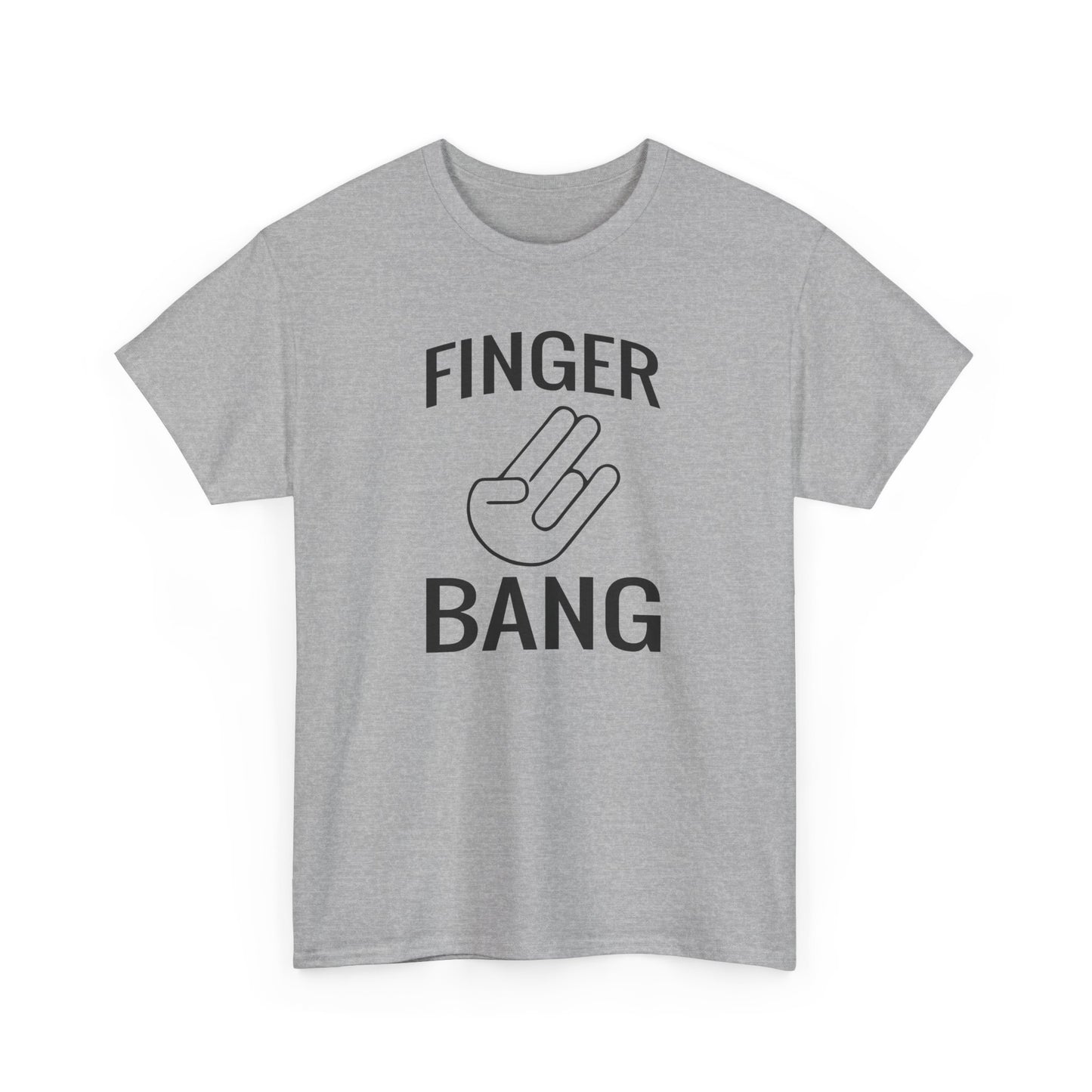 Finger Bang - Unisex Heavy Cotton Tee