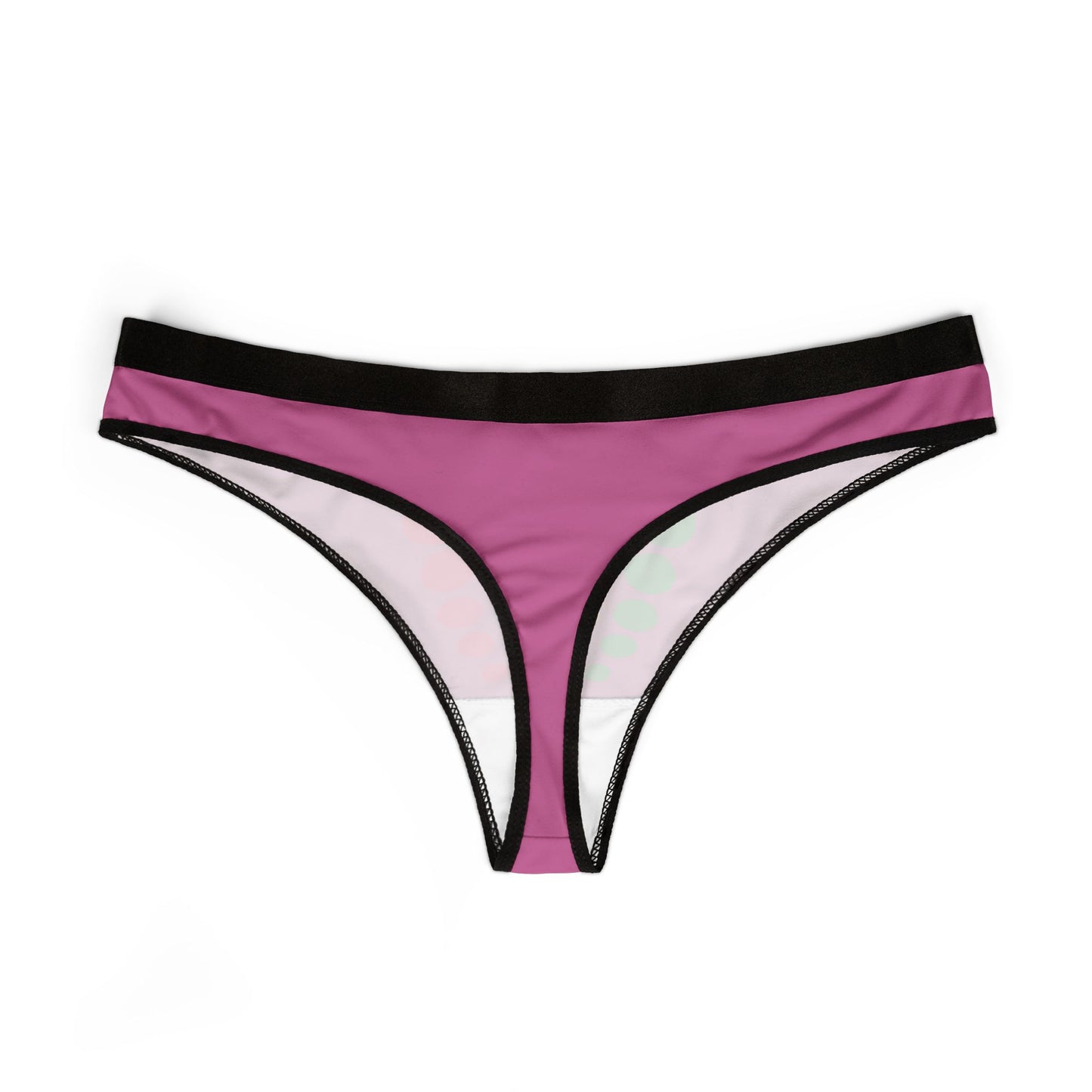 Finger Twister - Light Pink - Women's Thongs (AOP)