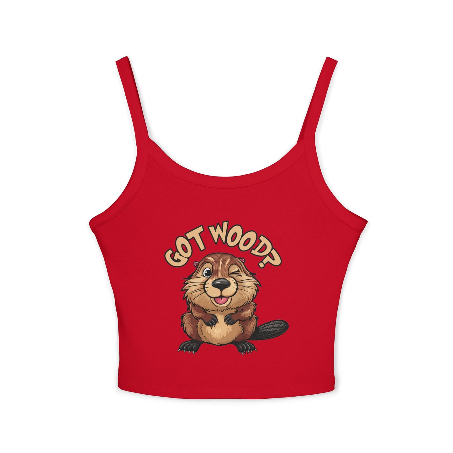 Got Wood? - Women's Spaghetti Strap Tank Top