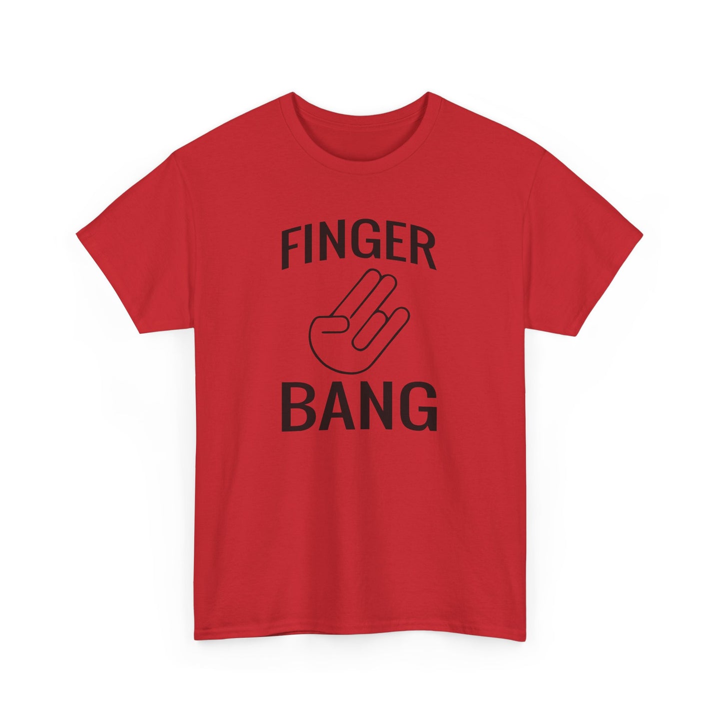 Finger Bang - Unisex Heavy Cotton Tee