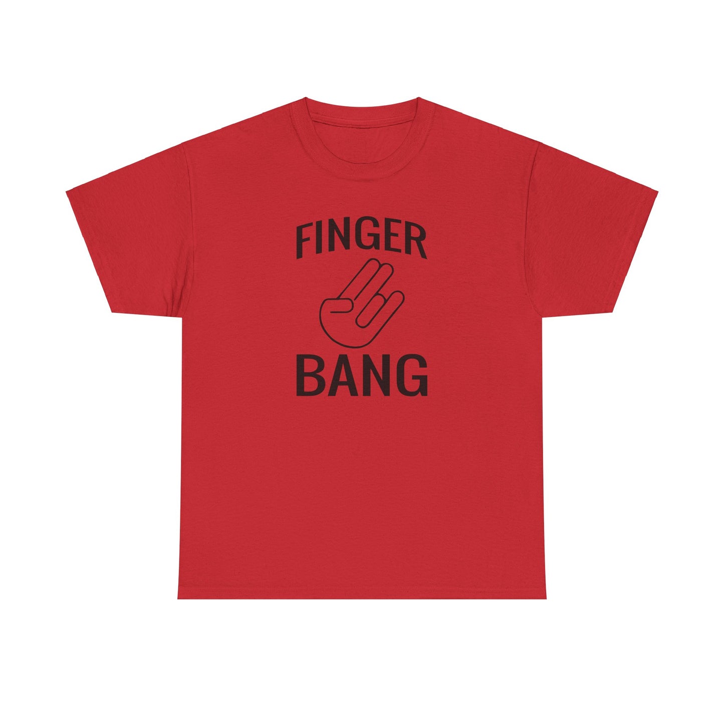 Finger Bang - Unisex Heavy Cotton Tee