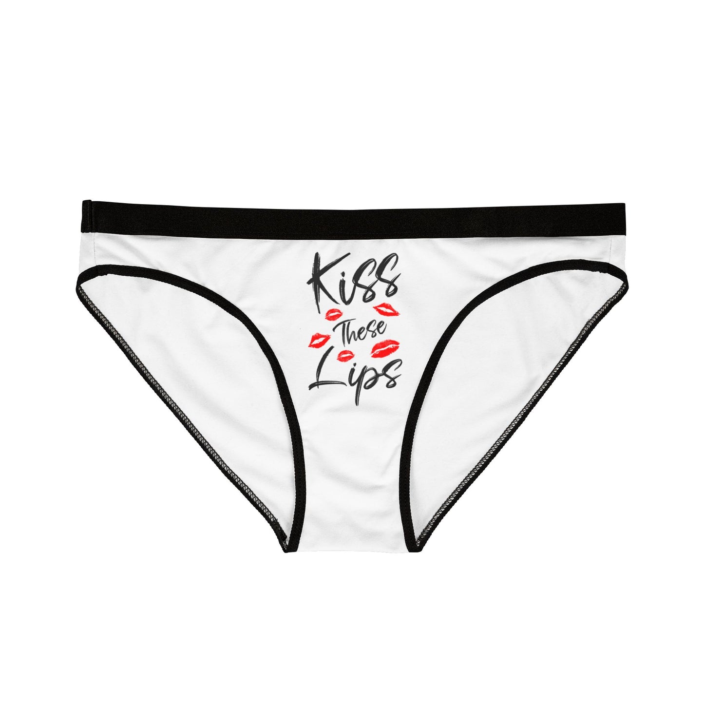 Kiss These Lips - White - Women's Underwear (AOP)