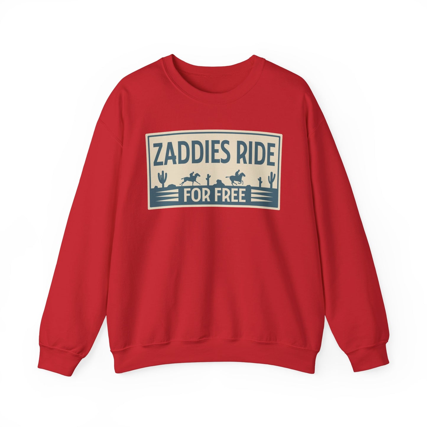 Zaddies Ride For Free - Unisex Heavy Blend™ Crewneck Sweatshirt