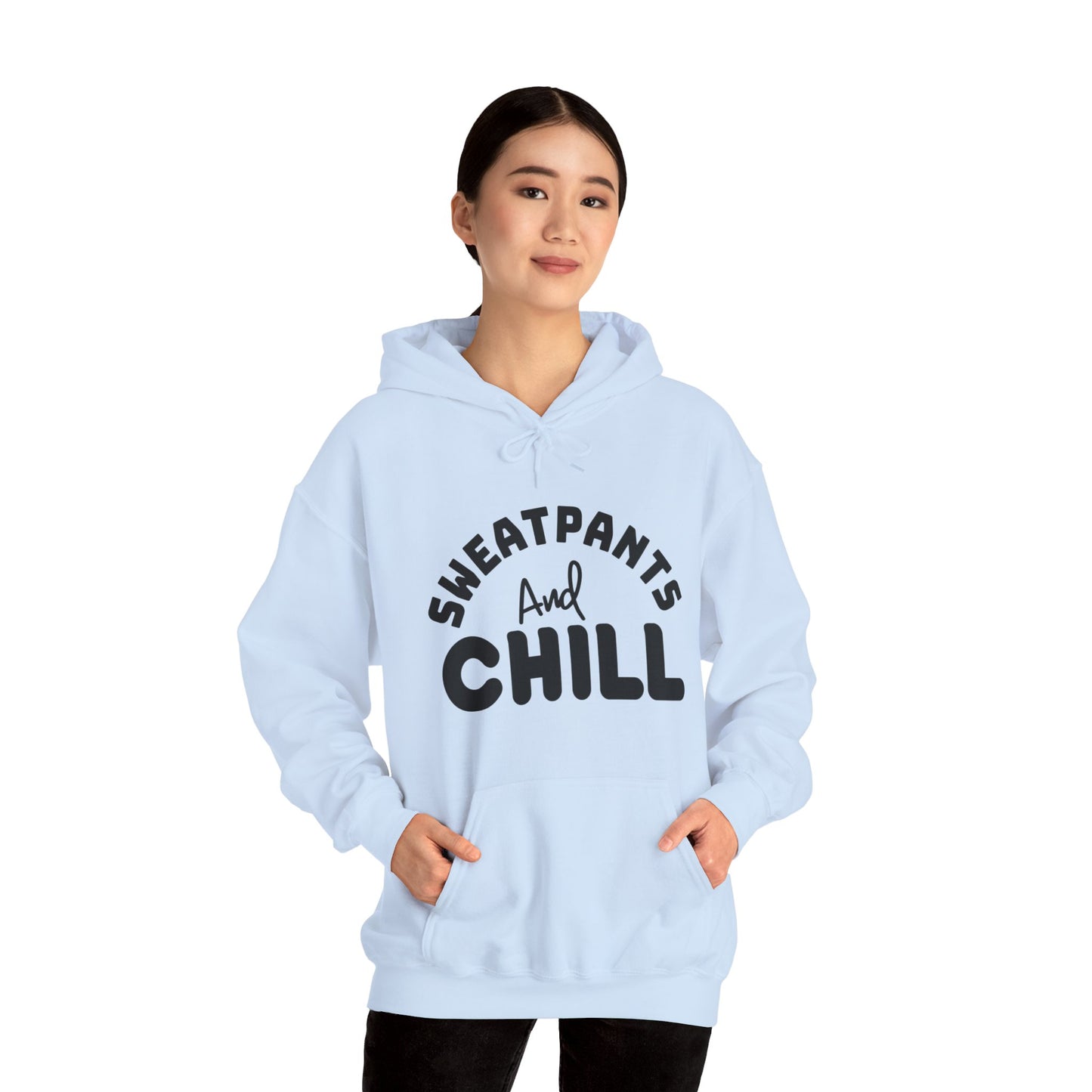 Sweatpants and Chill - Funny Unisex Heavy Blend Hoodie