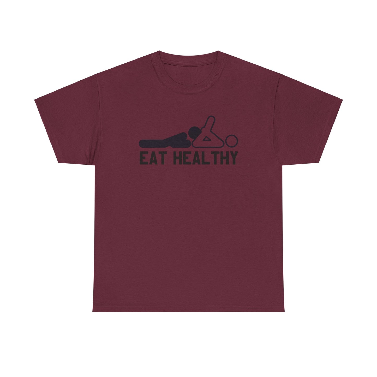 Eat Healthy - Unisex Heavy Cotton Tee