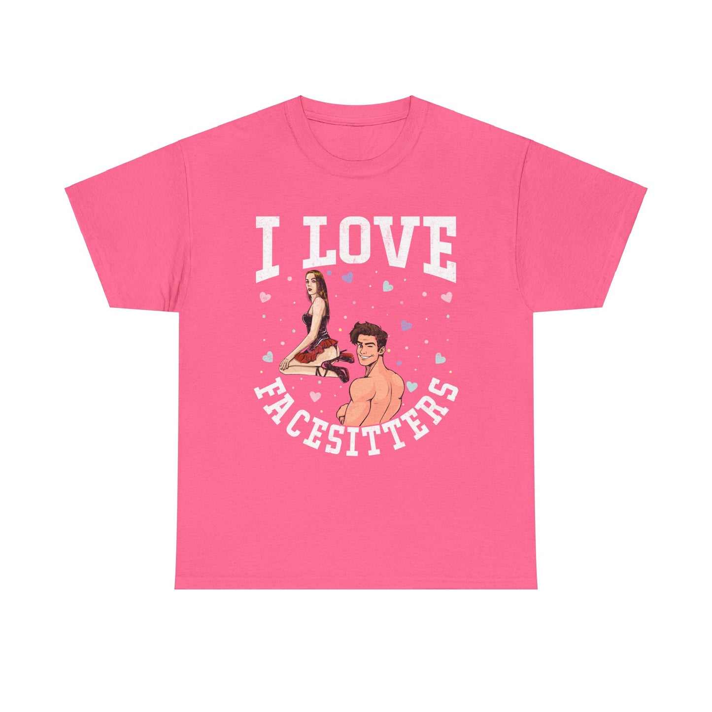 I Love Facesitters - Unisex Heavy Cotton Tee