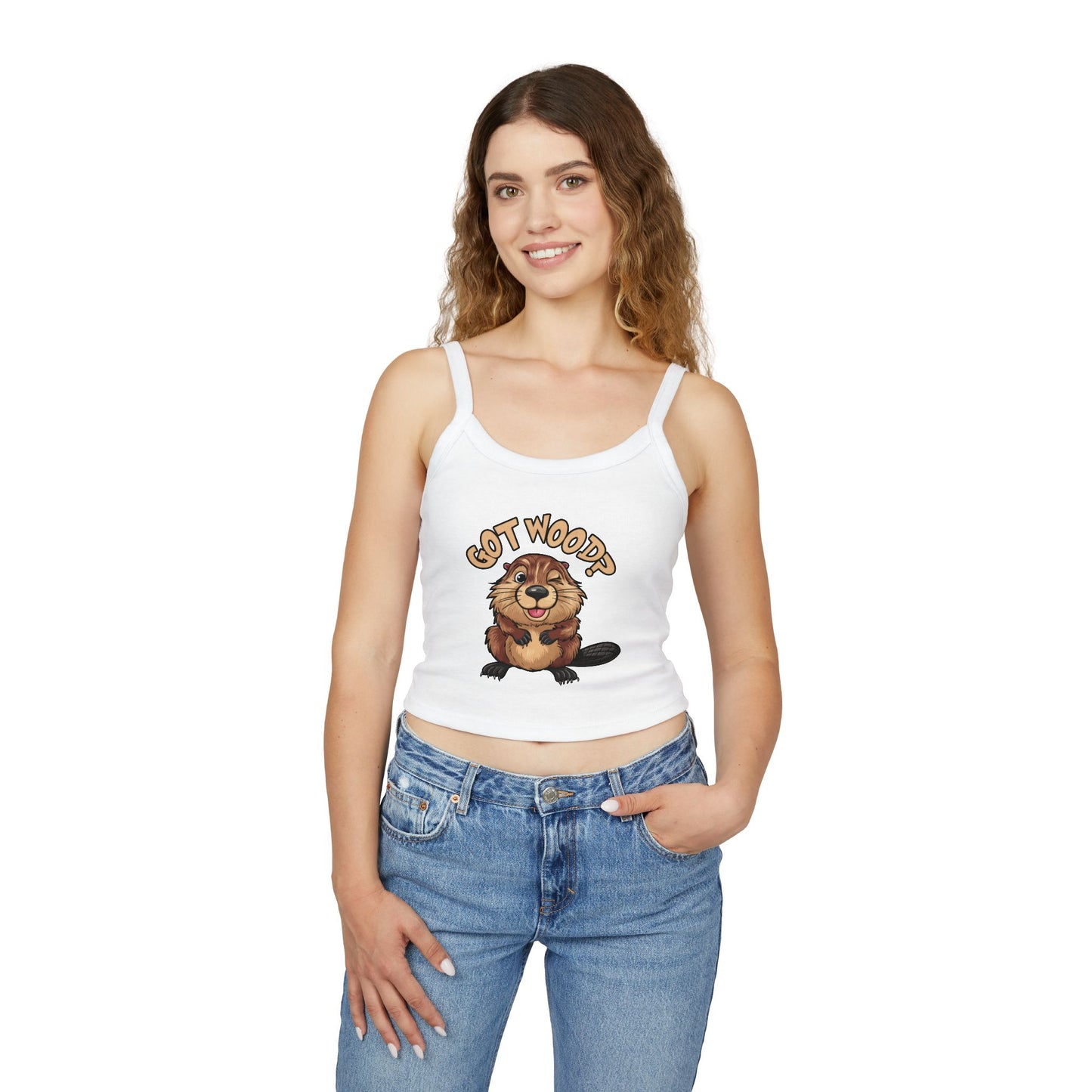 Got Wood? - Women's Spaghetti Strap Tank Top