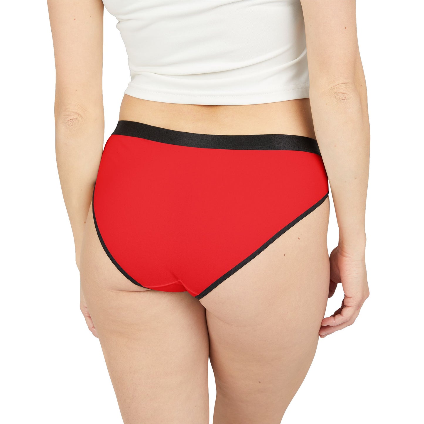 Zaddies Welcomed - Red - Women's Underwear (AOP)
