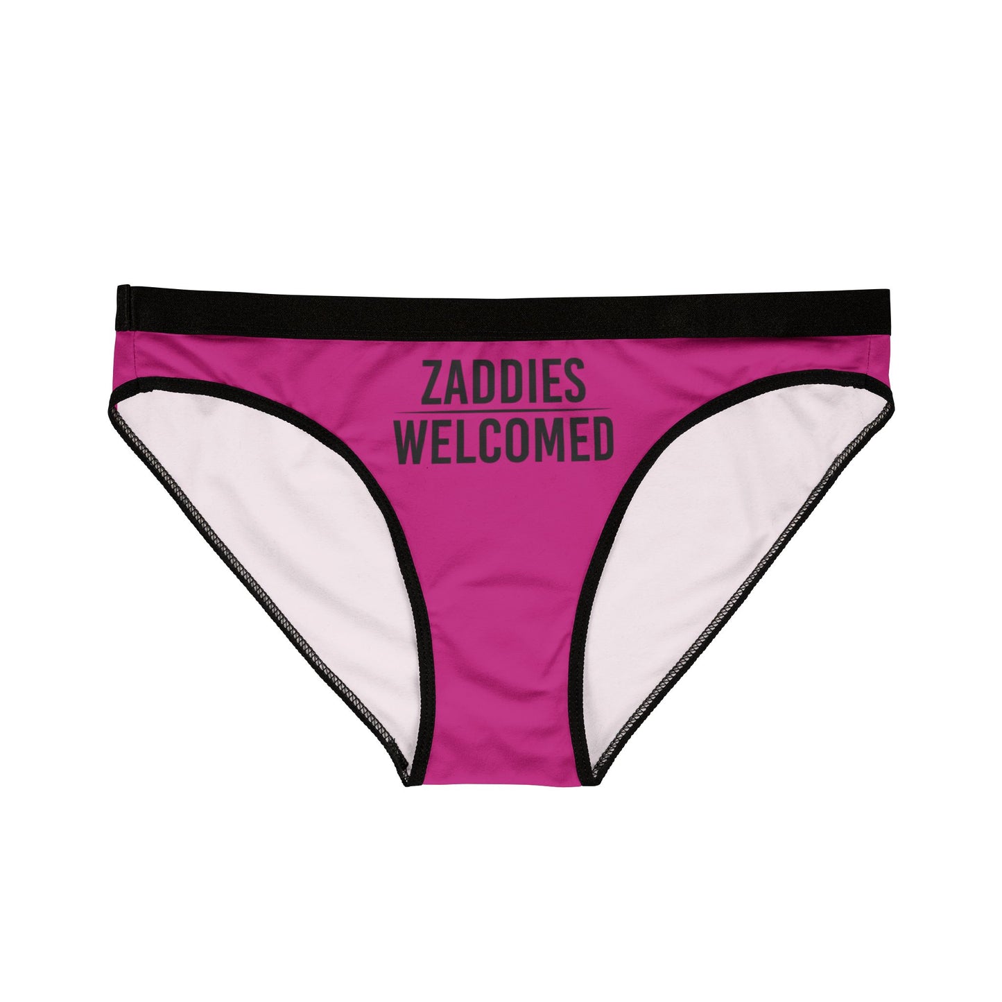 Zaddies Welcomed - Pink - Women's Underwear (AOP)