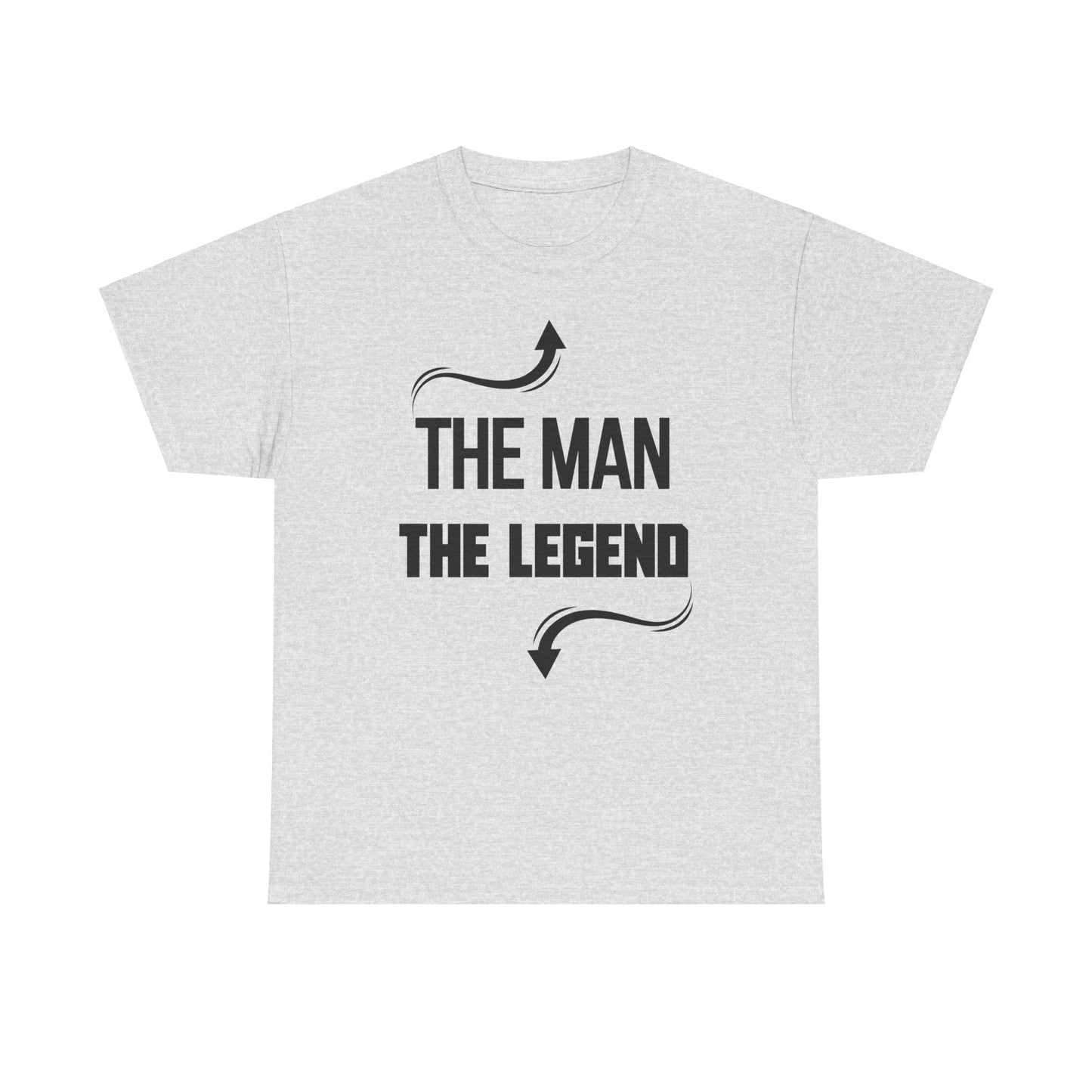 The Man The Legend - Funny Unisex Heavy Cotton Tee
