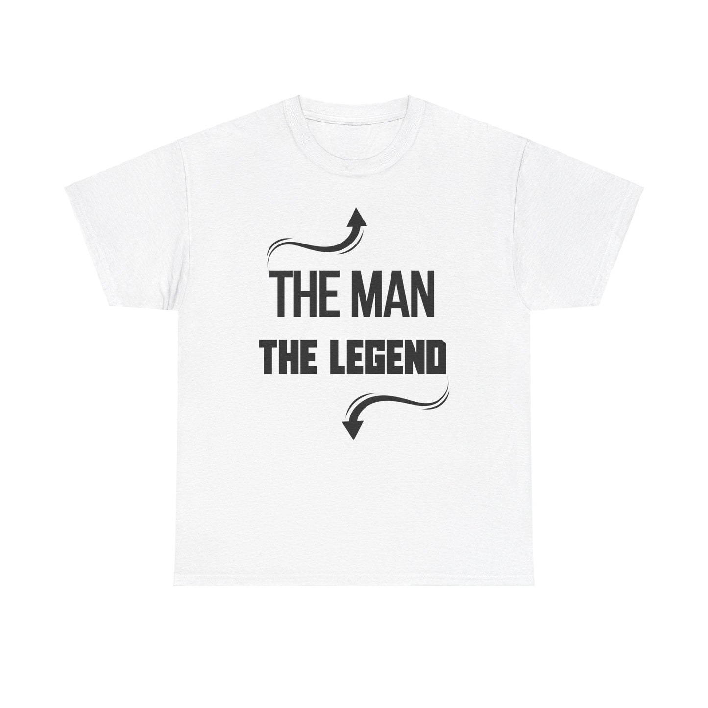 The Man The Legend - Funny Unisex Heavy Cotton Tee