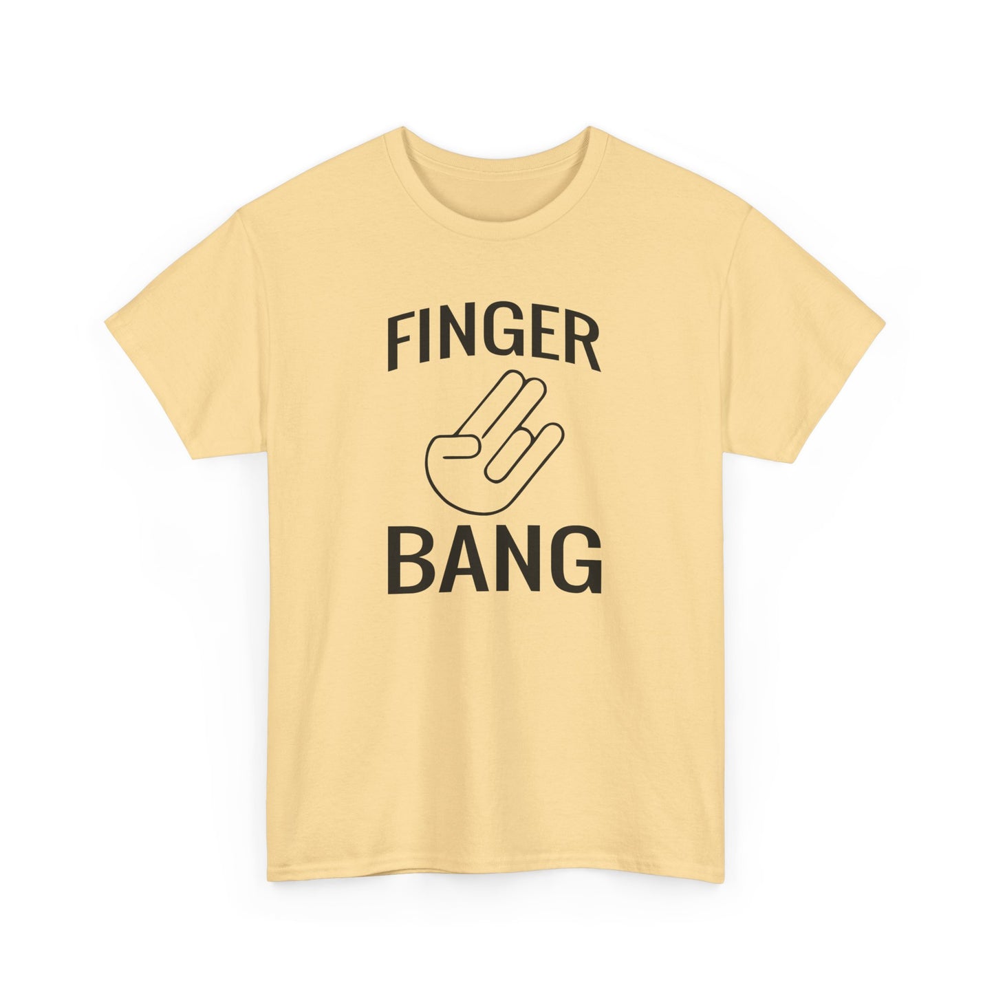 Finger Bang - Unisex Heavy Cotton Tee