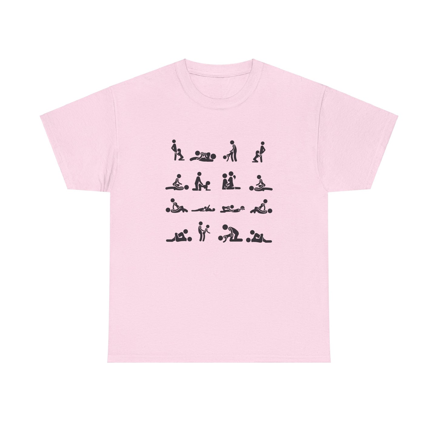 Various Sex Positions - Unisex Heavy Cotton Tee