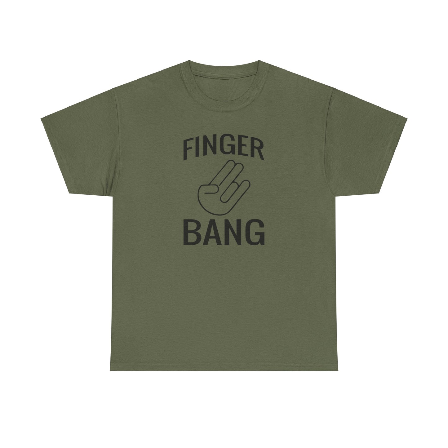 Finger Bang - Unisex Heavy Cotton Tee
