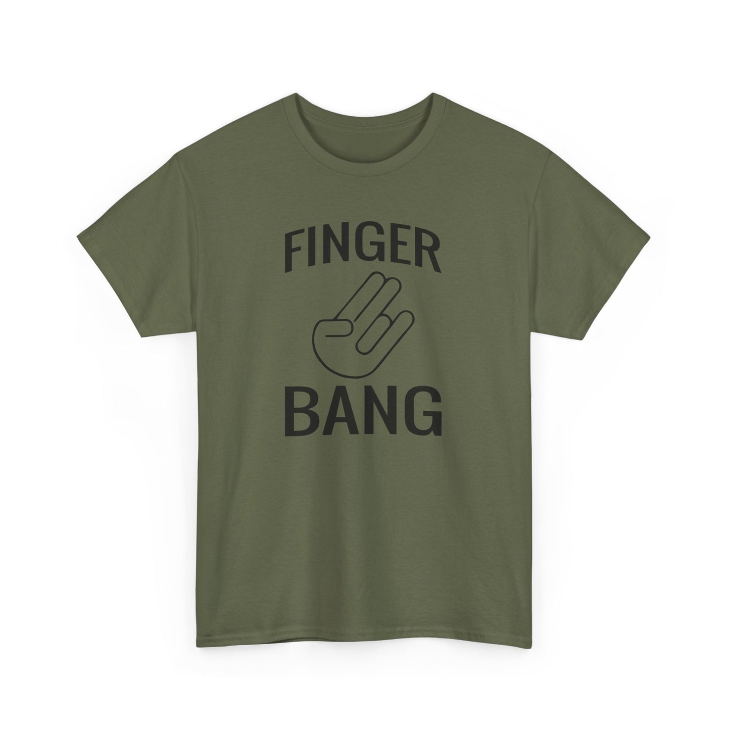 Finger Bang - Unisex Heavy Cotton Tee