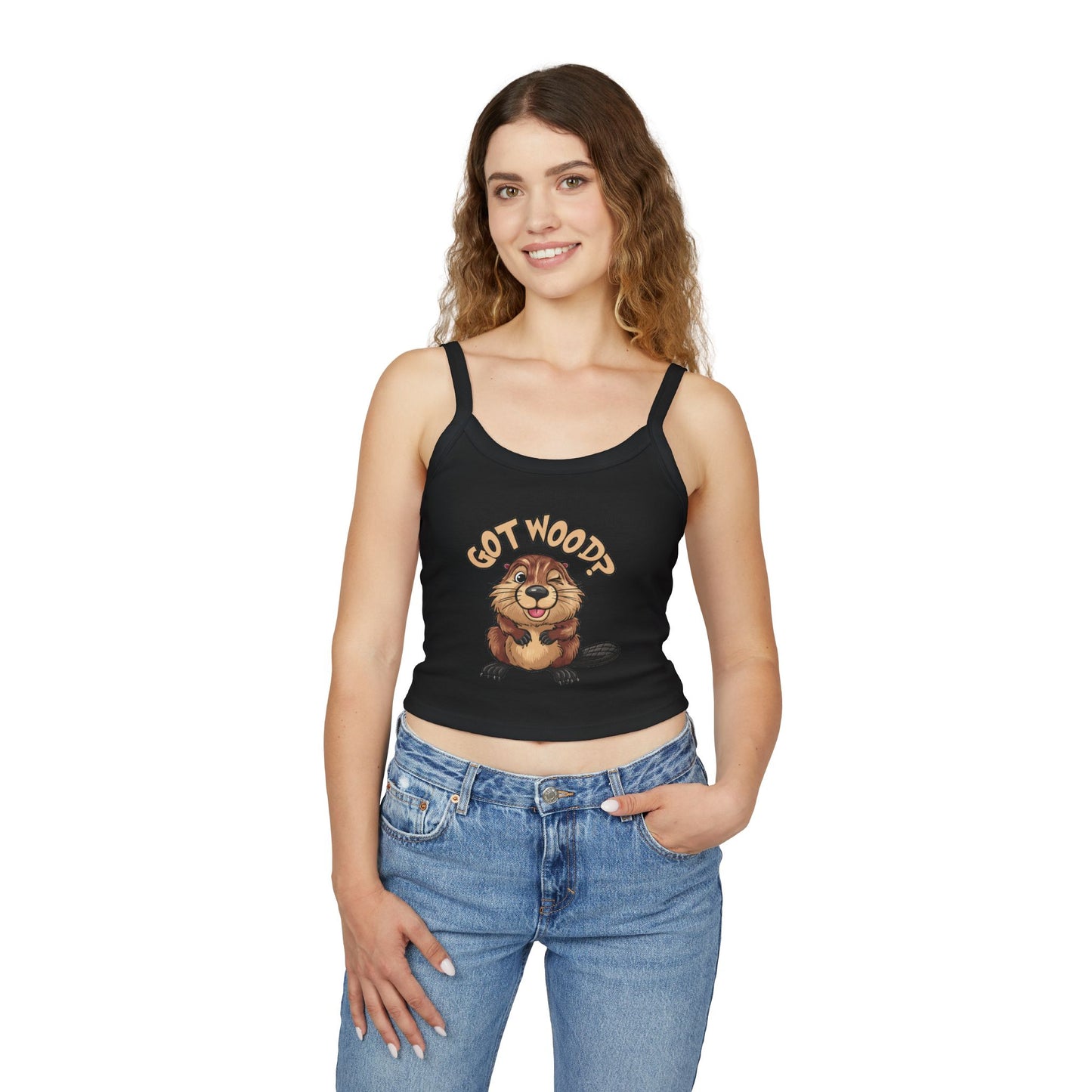 Got Wood? - Women's Spaghetti Strap Tank Top