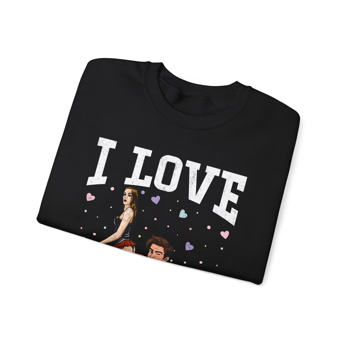 I Love Facesitters - Unisex Heavy Blend™ Crewneck Sweatshirt