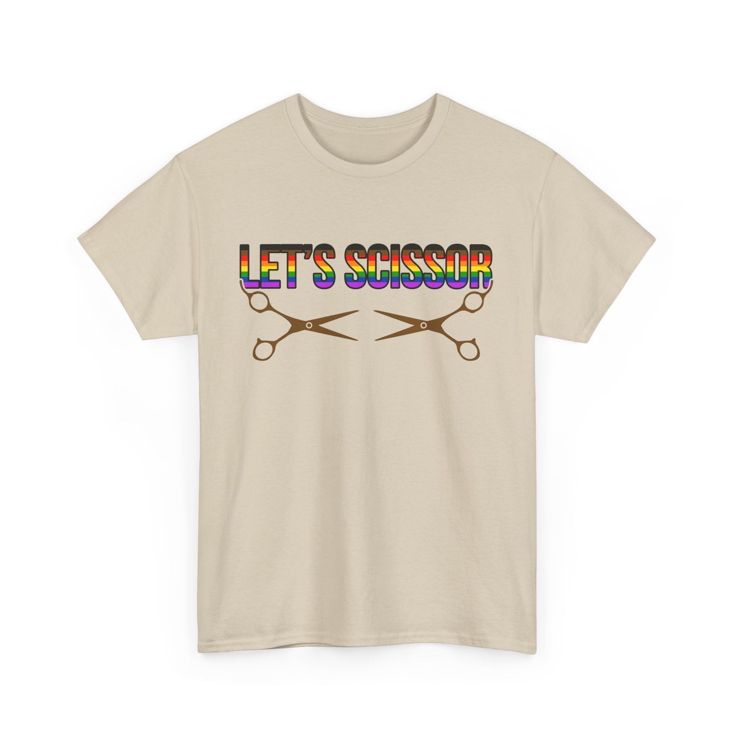 Let's Scissor - Unisex Heavy Cotton Tee