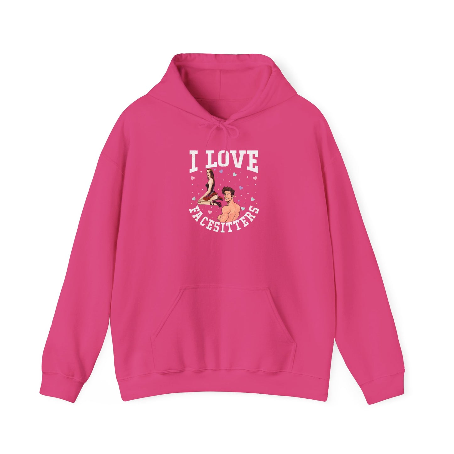 I Love Facesitters - Unisex Heavy Blend™ Hooded Sweatshirt