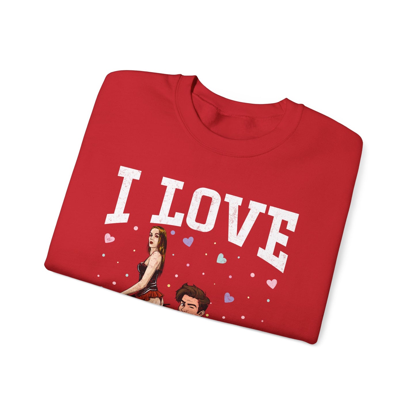 I Love Facesitters - Unisex Heavy Blend™ Crewneck Sweatshirt