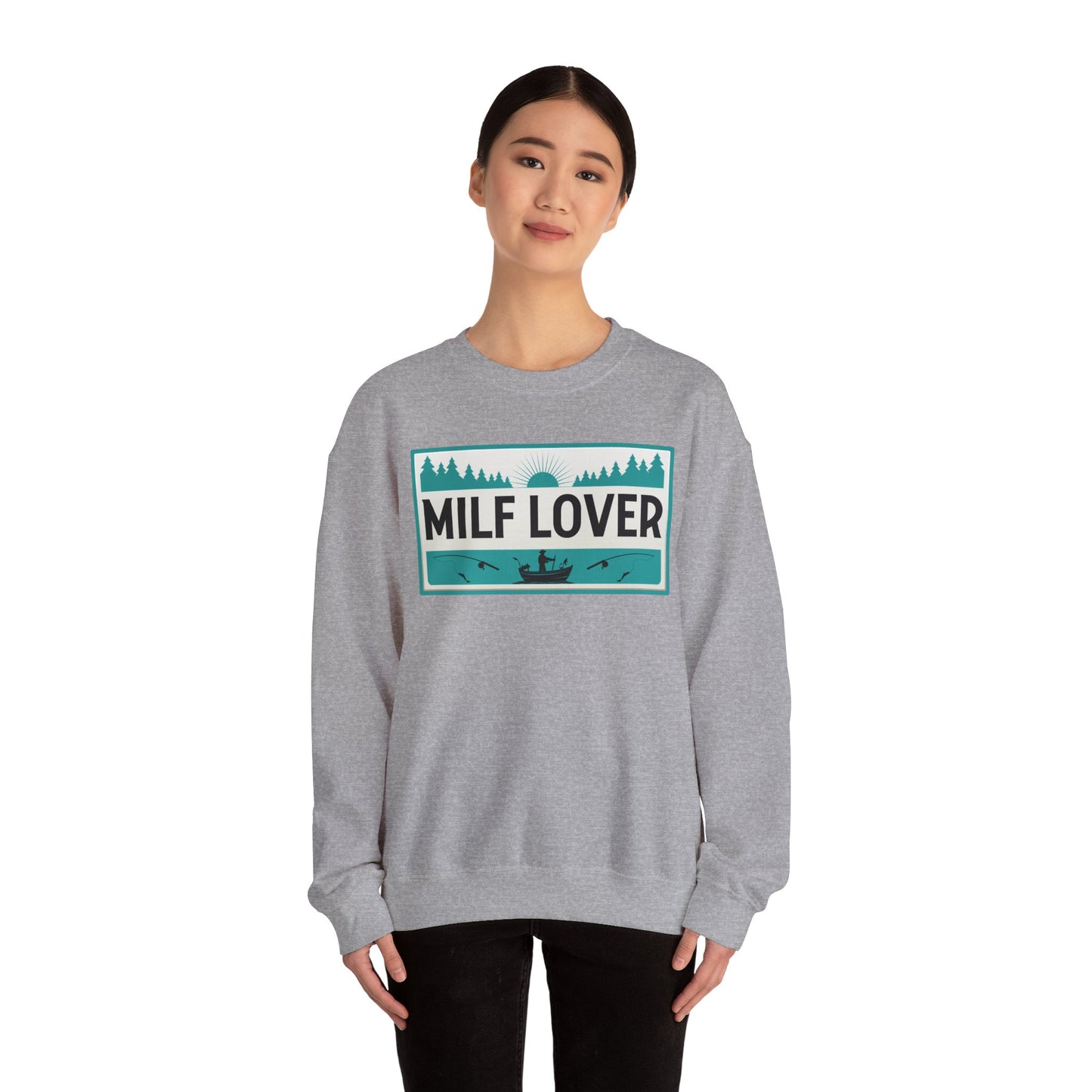 MILF Lover - Unisex Heavy Blend™ Crewneck Sweatshirt
