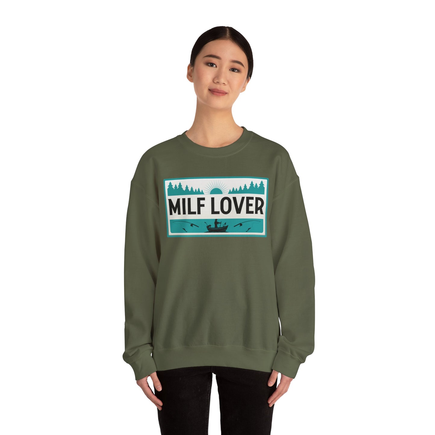 MILF Lover - Unisex Heavy Blend™ Crewneck Sweatshirt