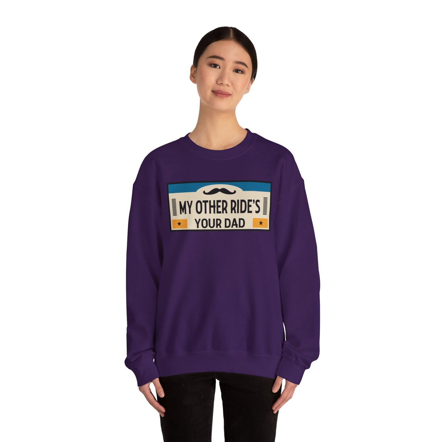 My Other Ride's Your Dad - Unisex Heavy Blend™ Crewneck Sweatshirt